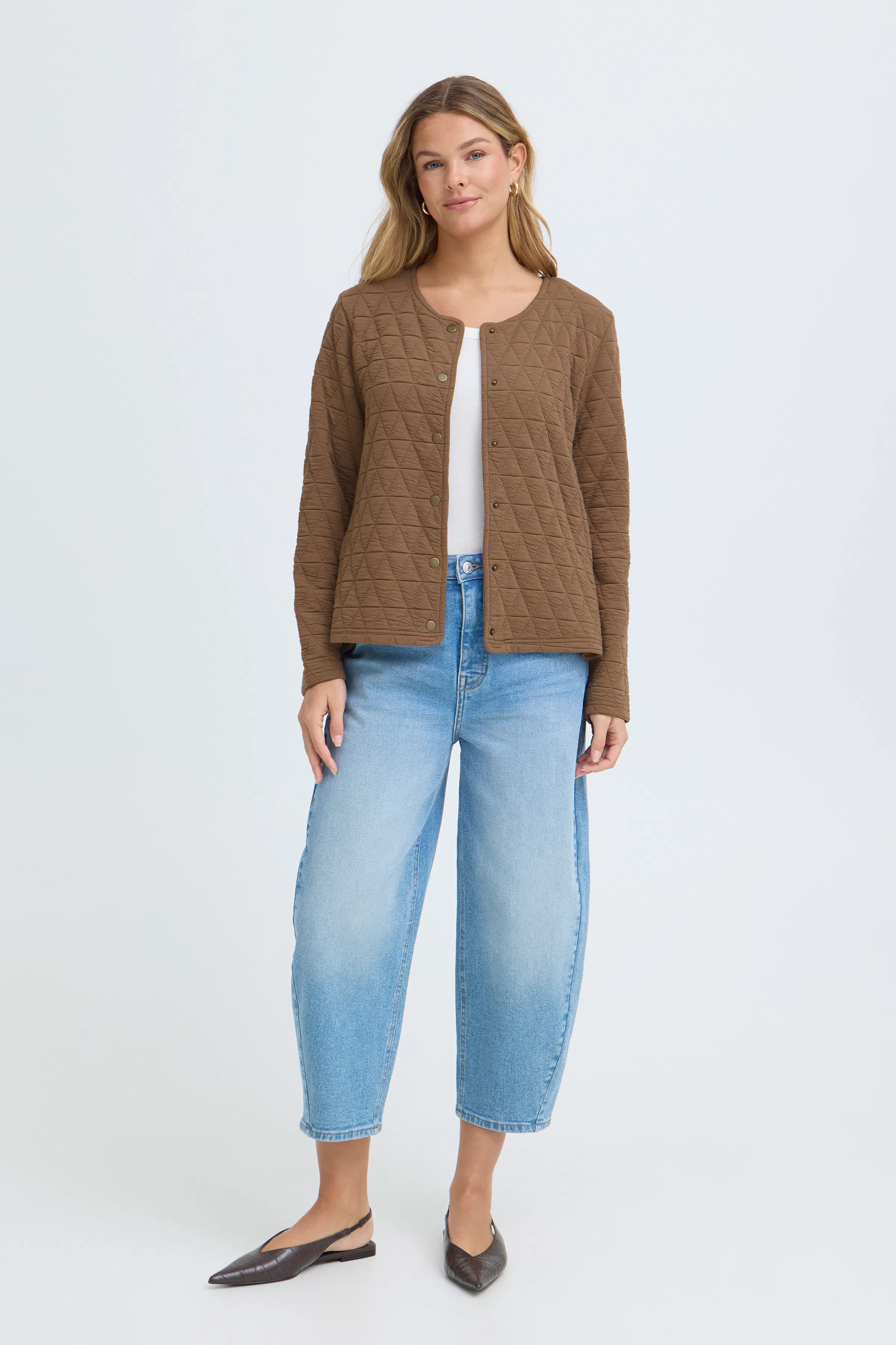 Strikket cardigan LOOKBOOK FRONT 20615571-170807