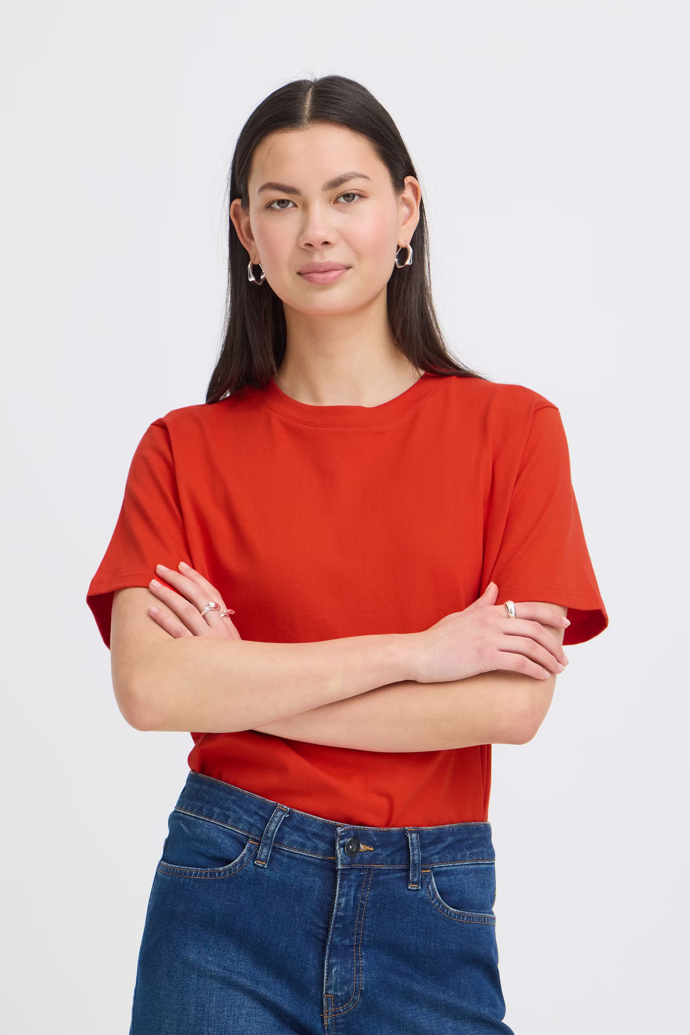 IHPALMER LOOSE T-shirt LOOKBOOK FRONT 20119365-181664