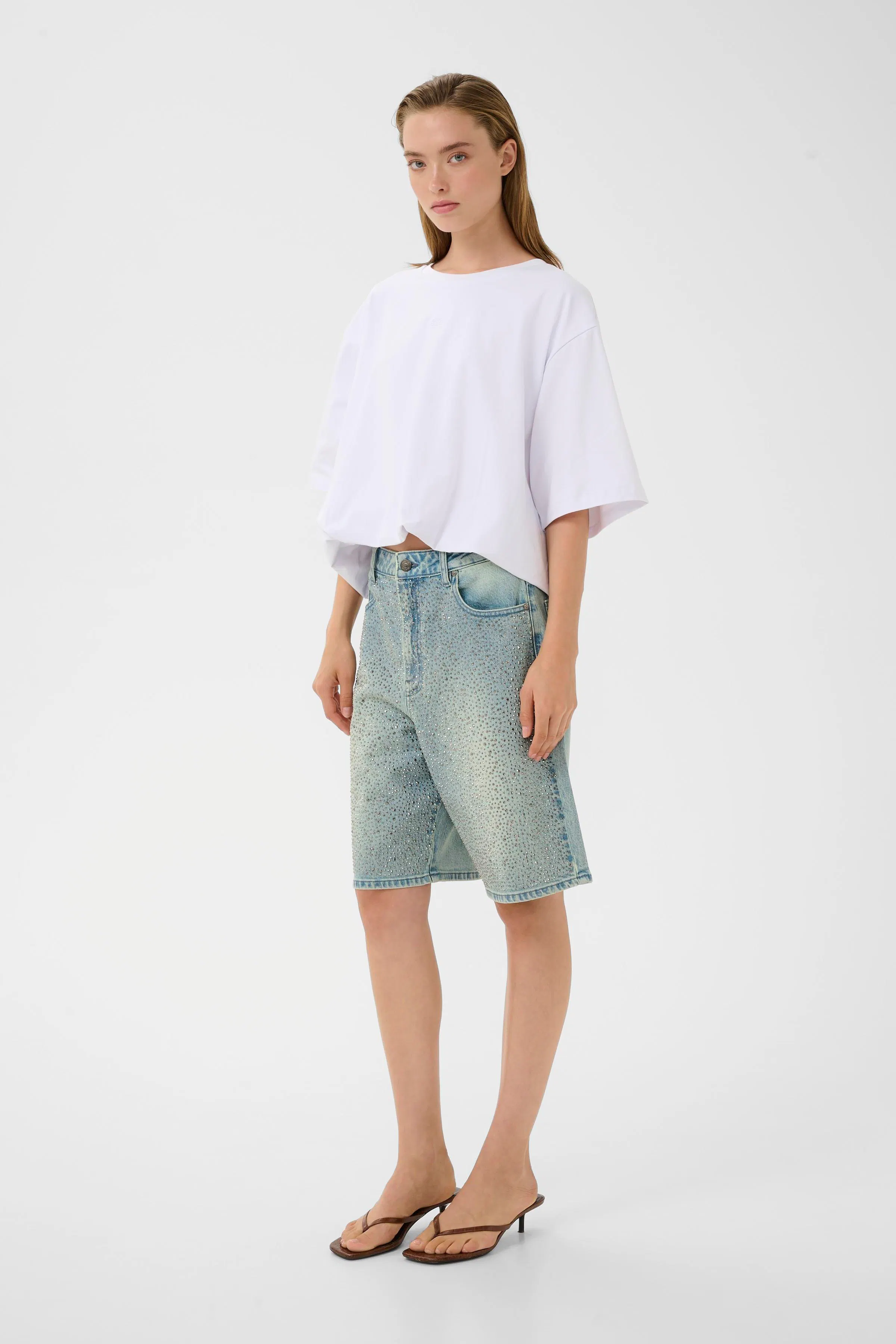 GZzorah Denim shorts LOOKBOOK FRONT 10911177-104609