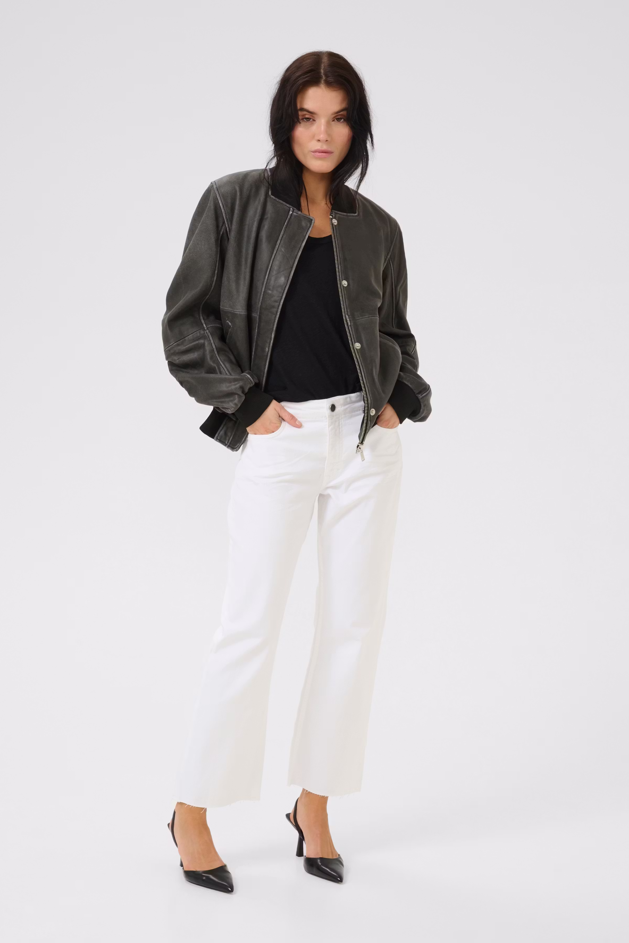 MWGilo Läderbomber LOOKBOOK FRONT 10704311-100081