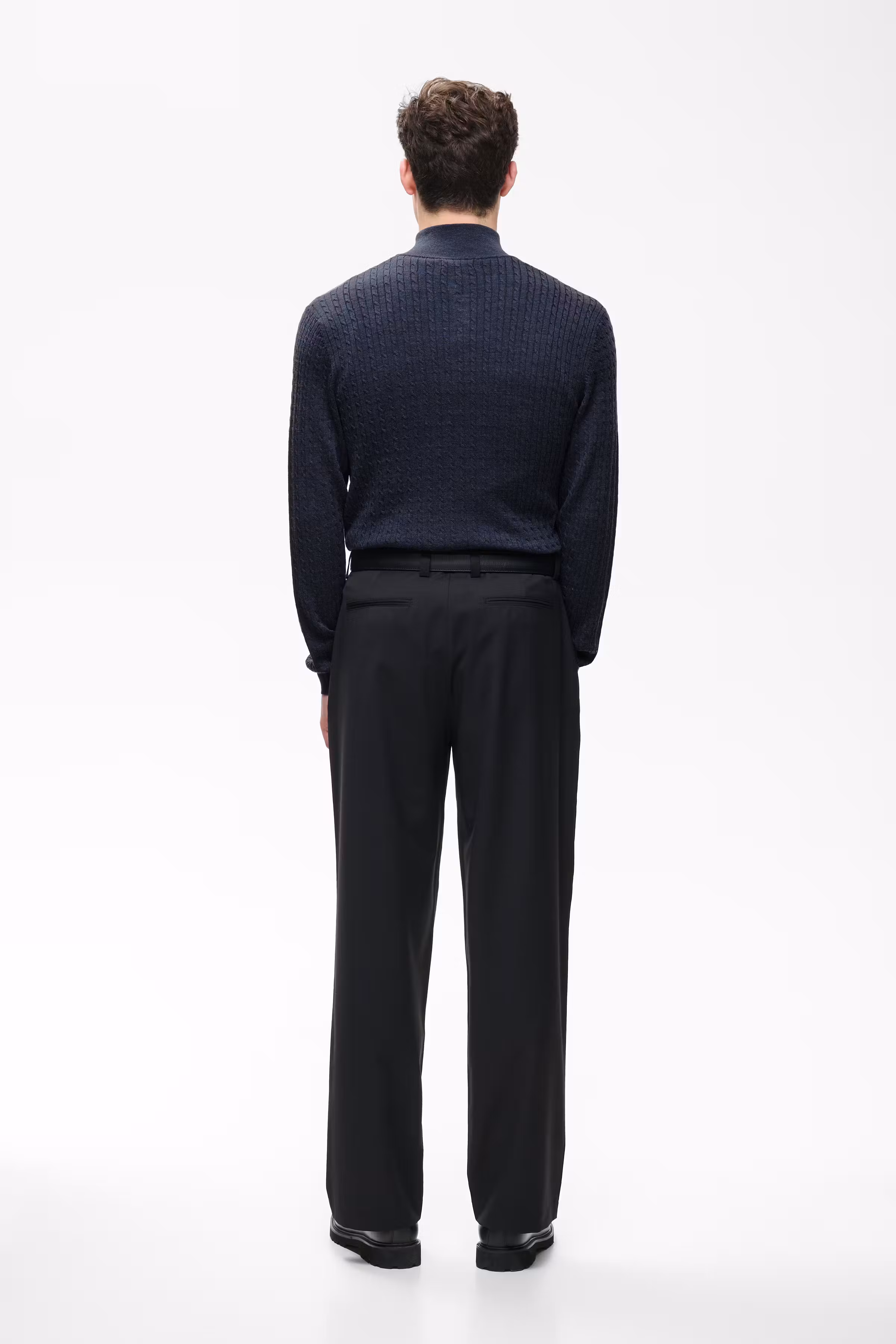 MAmason Merino Pullover LOOKBOOK BACK 30207108-1940231