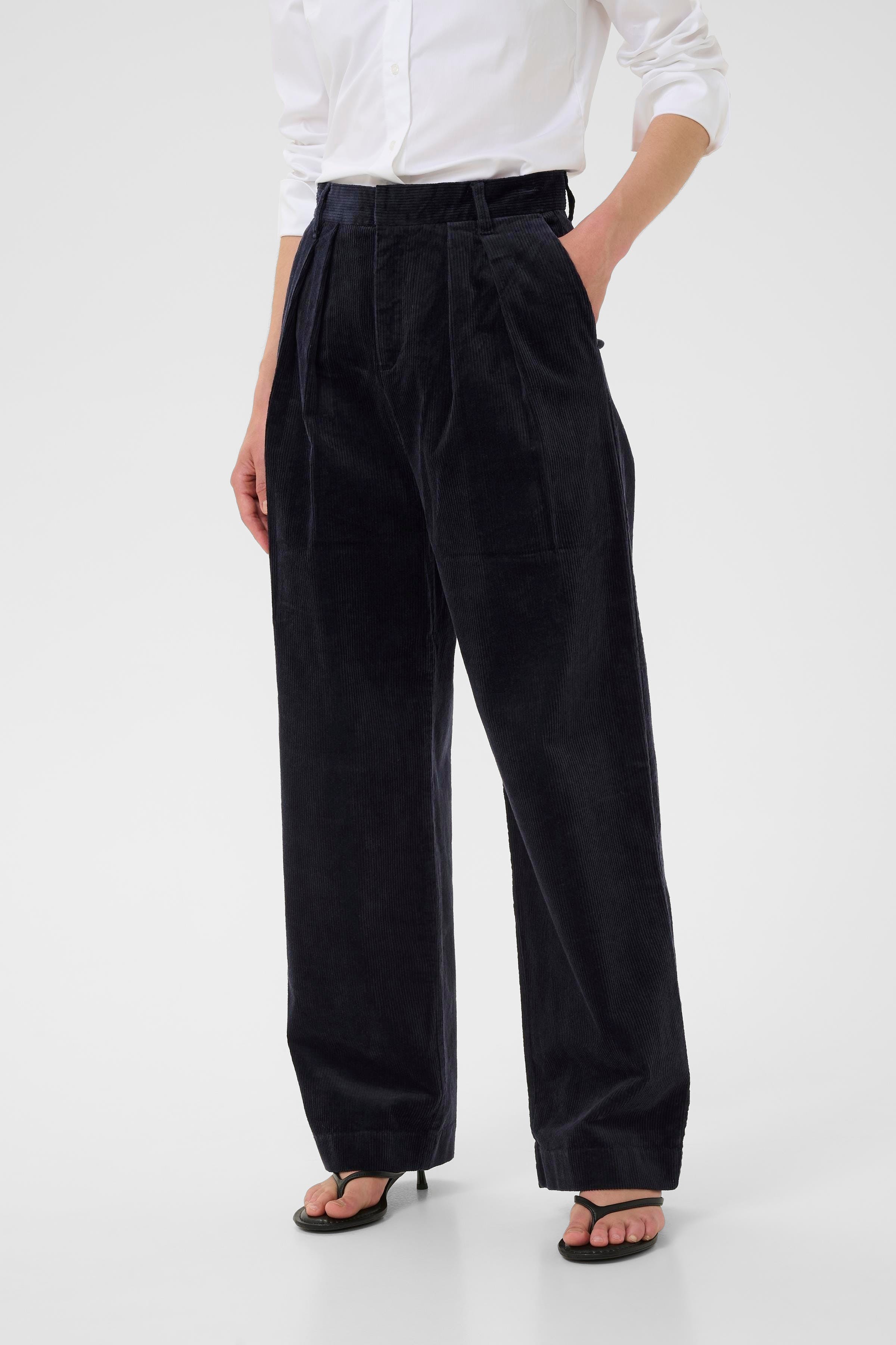 ToriIW Wide Trousers LOOKBOOK FRONT 30109783-300005