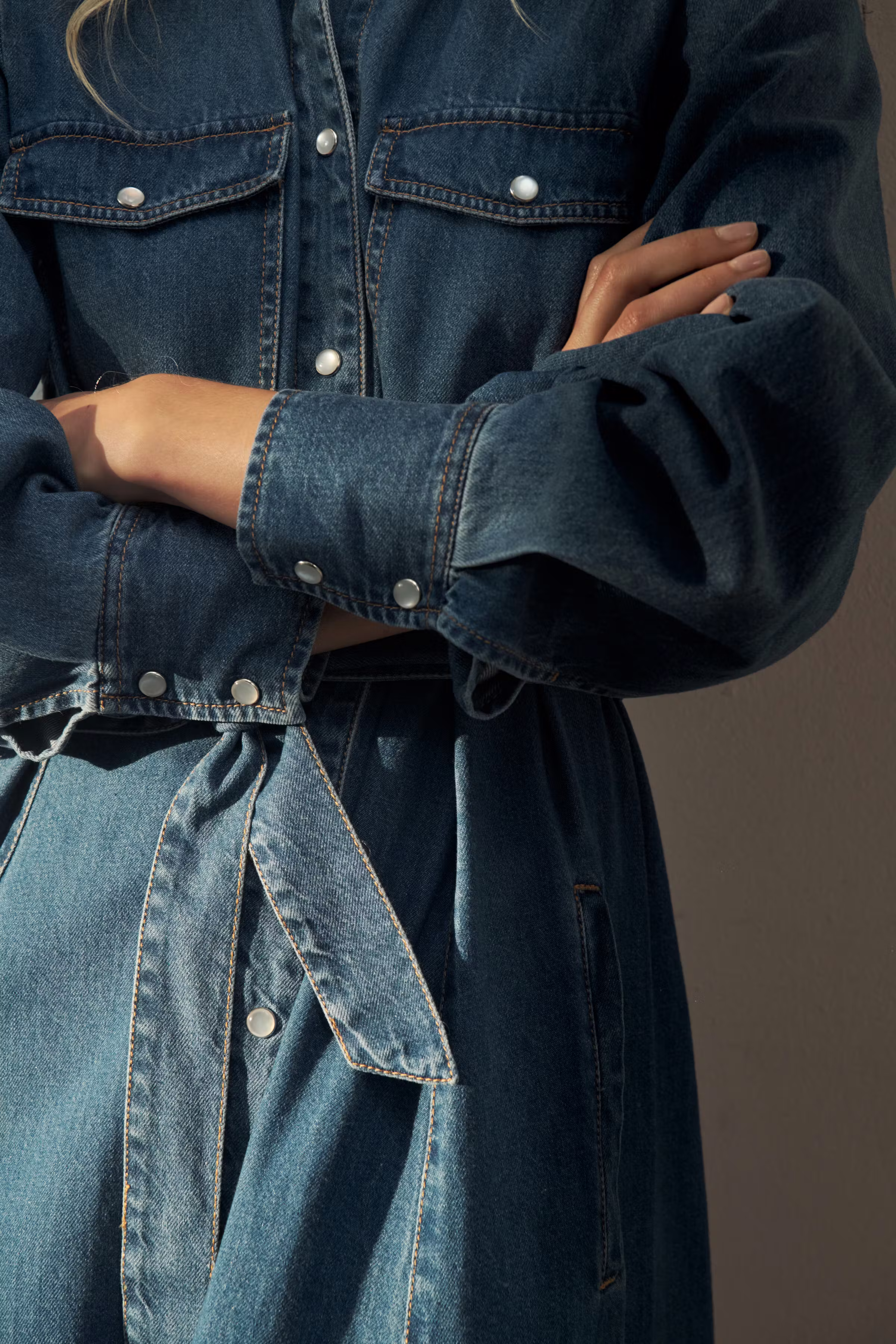 PolenkaPW Jeansklänning LOCATION NONE 30310618-300156