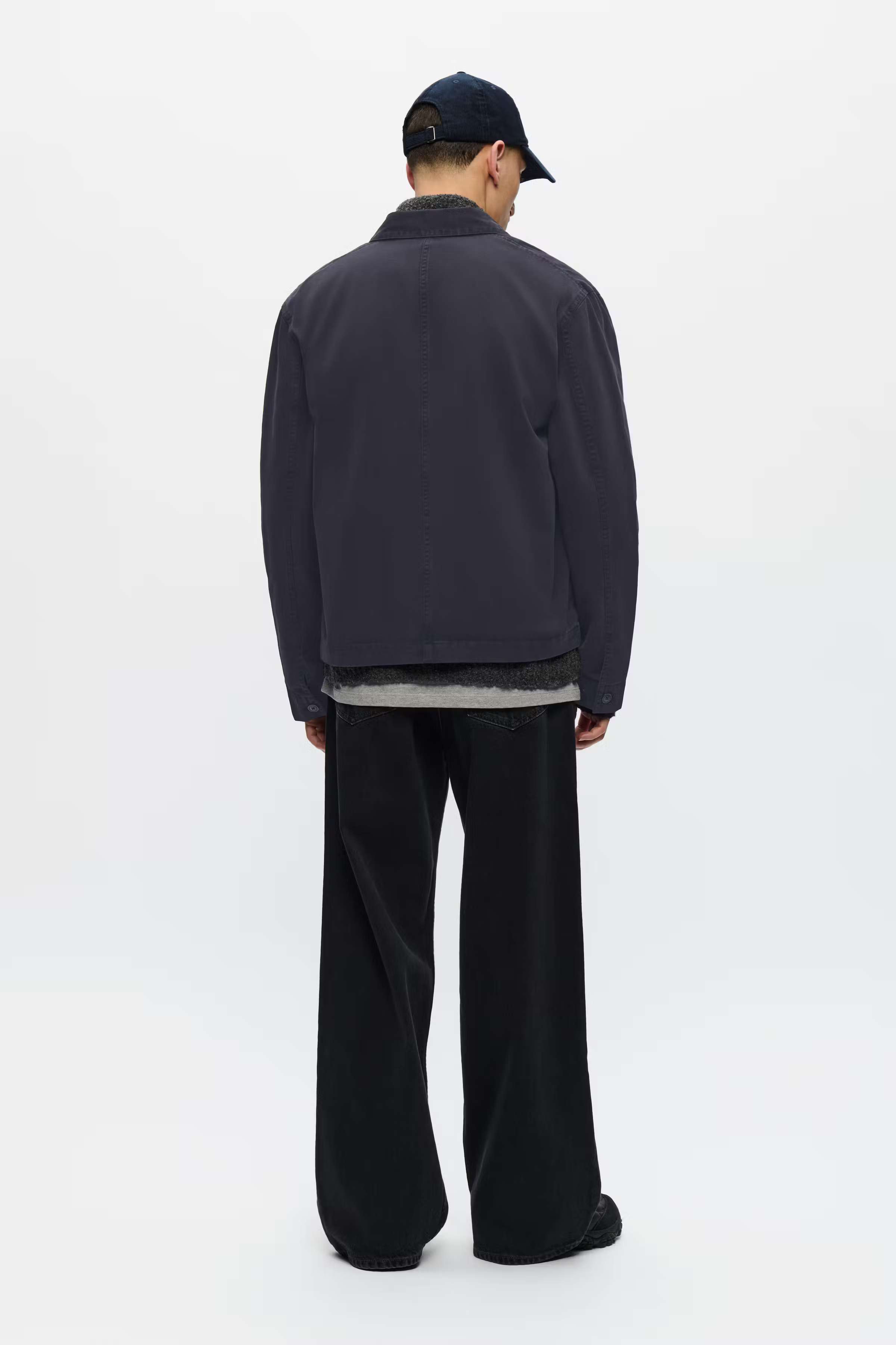 WWStefan Worker Jacket LOOKBOOK BACK 30251481-303700