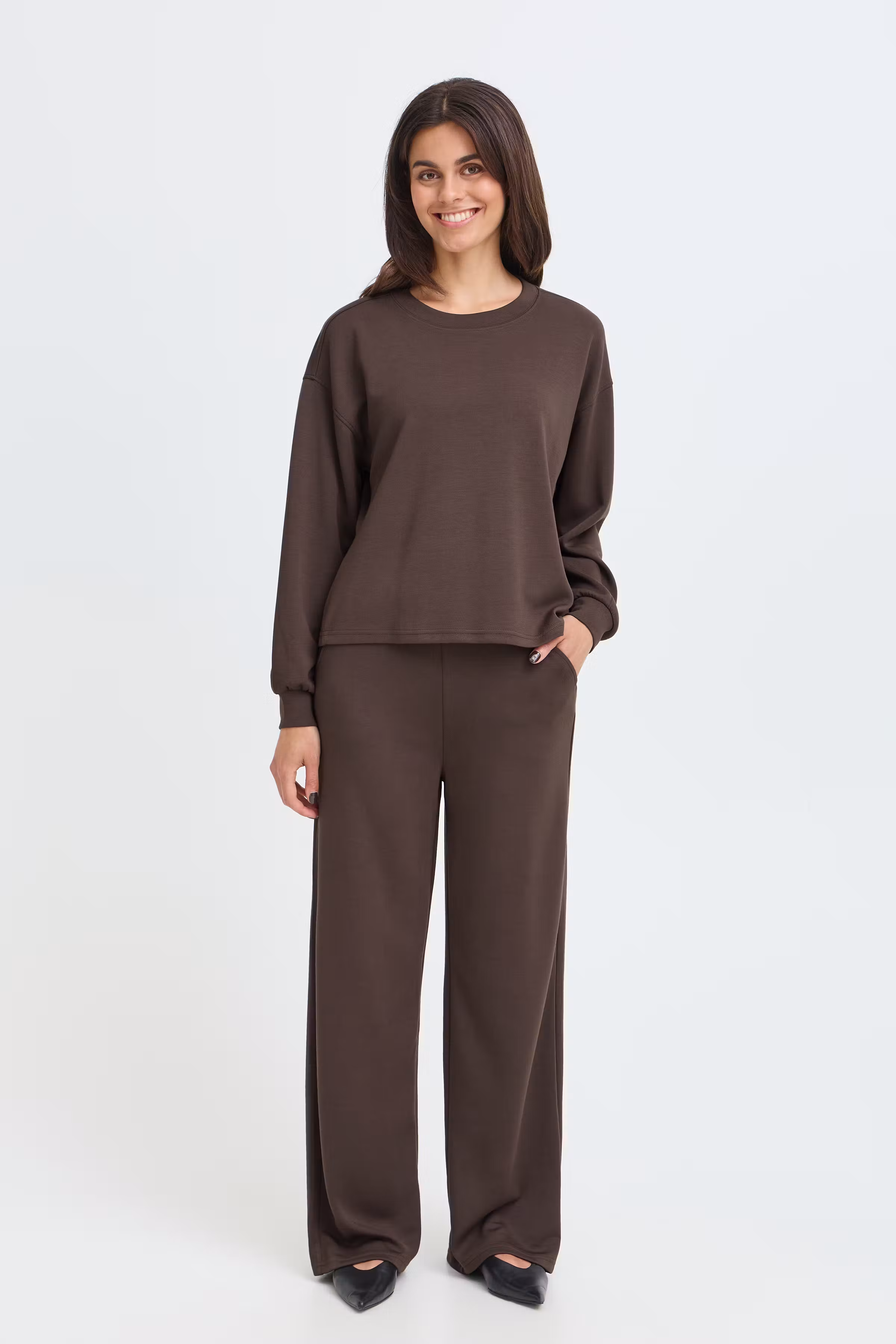 FRAURORA Casual byxor LOOKBOOK FRONT 20615556-190913