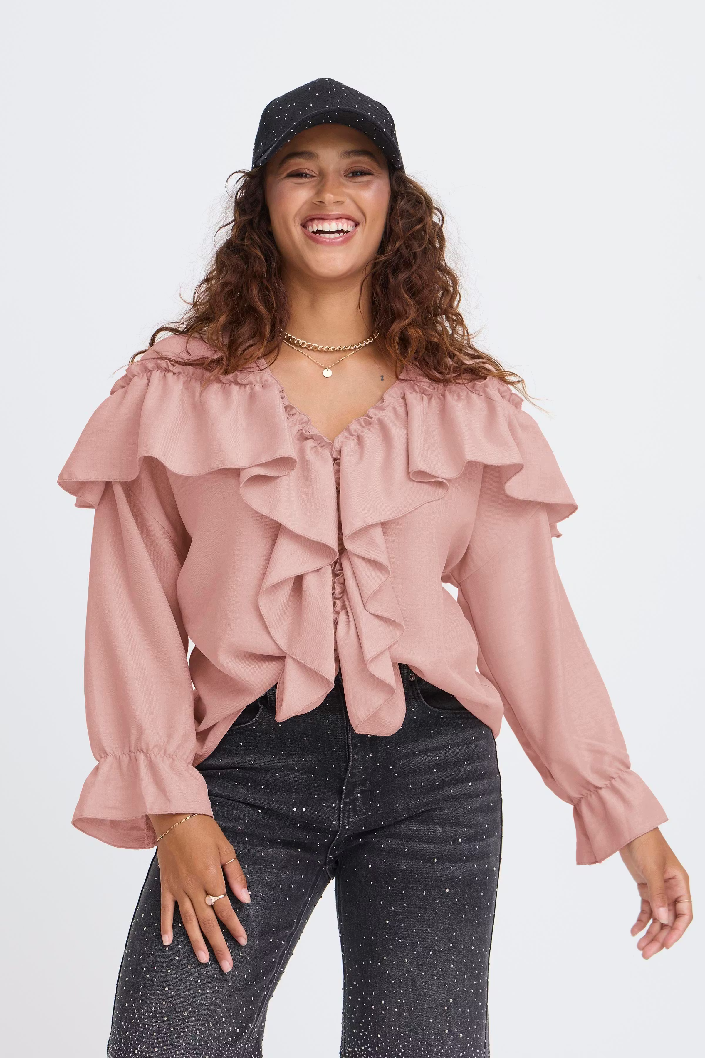 SBFREYA Bluse LOOKBOOK FRONT 22101117-151512