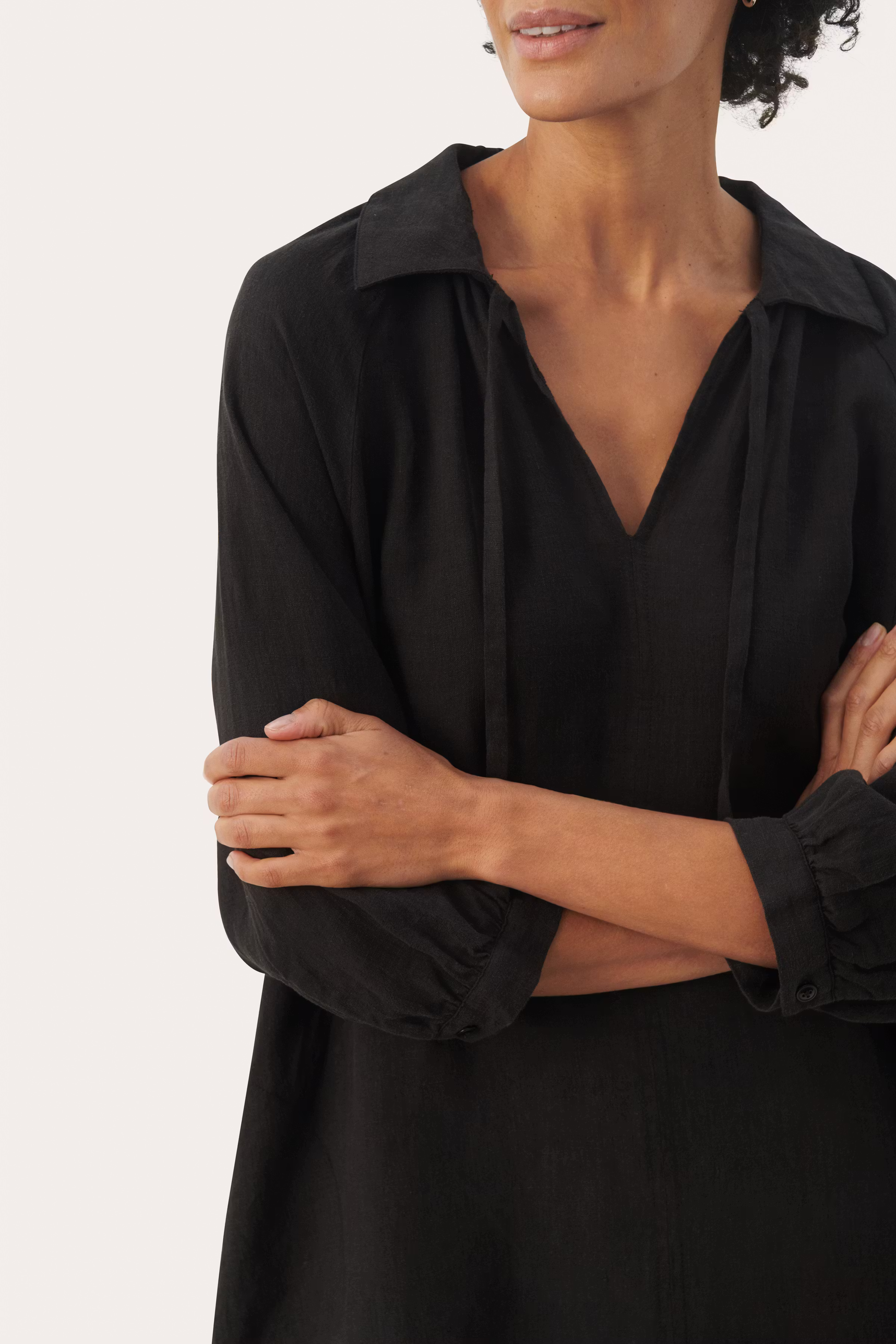 EronaPW Linen dress LOOKBOOK DETAIL 30308405-194008