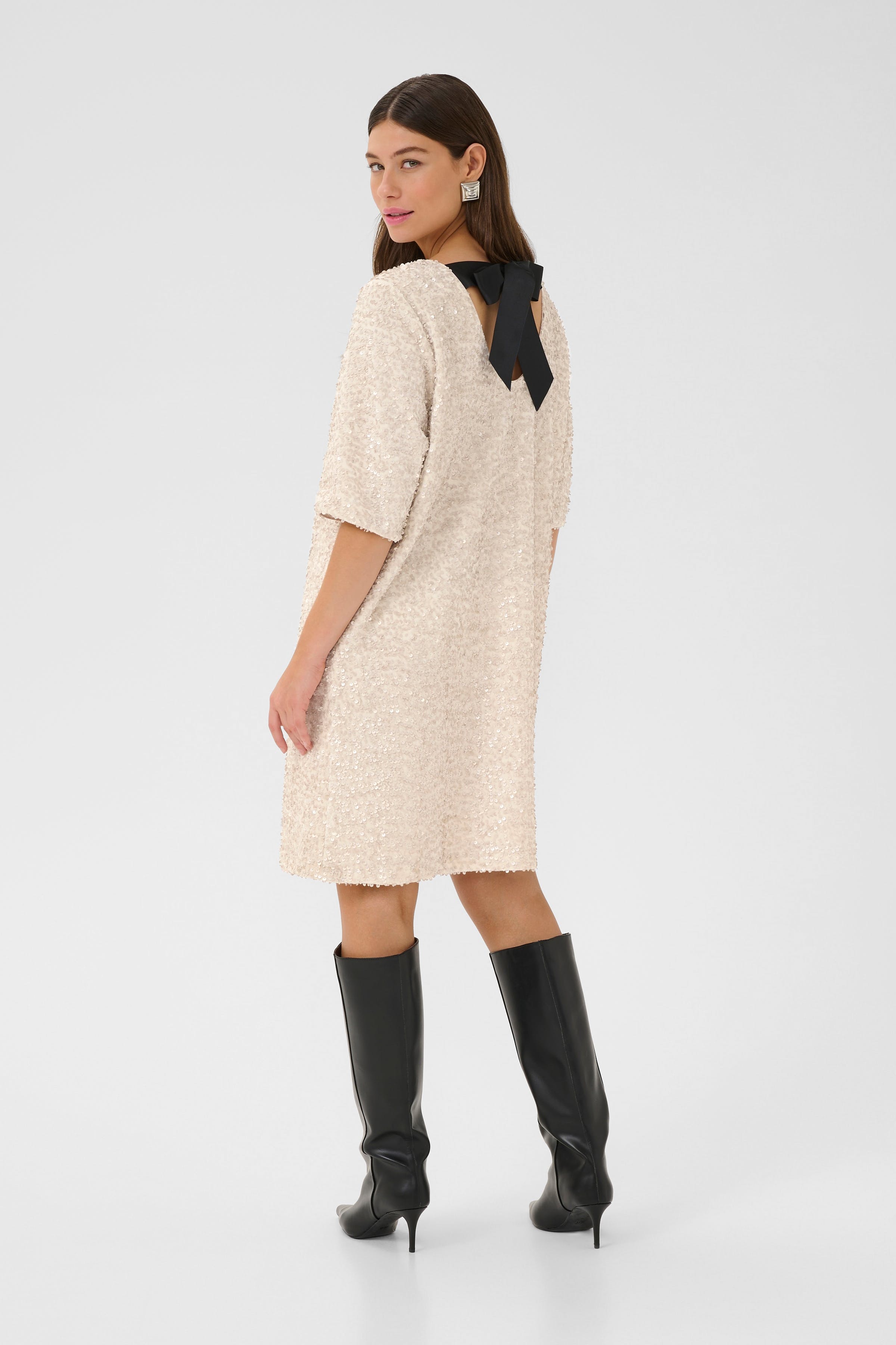 CUnali Paillettenjurk LOOKBOOK BACK 50112510-120304