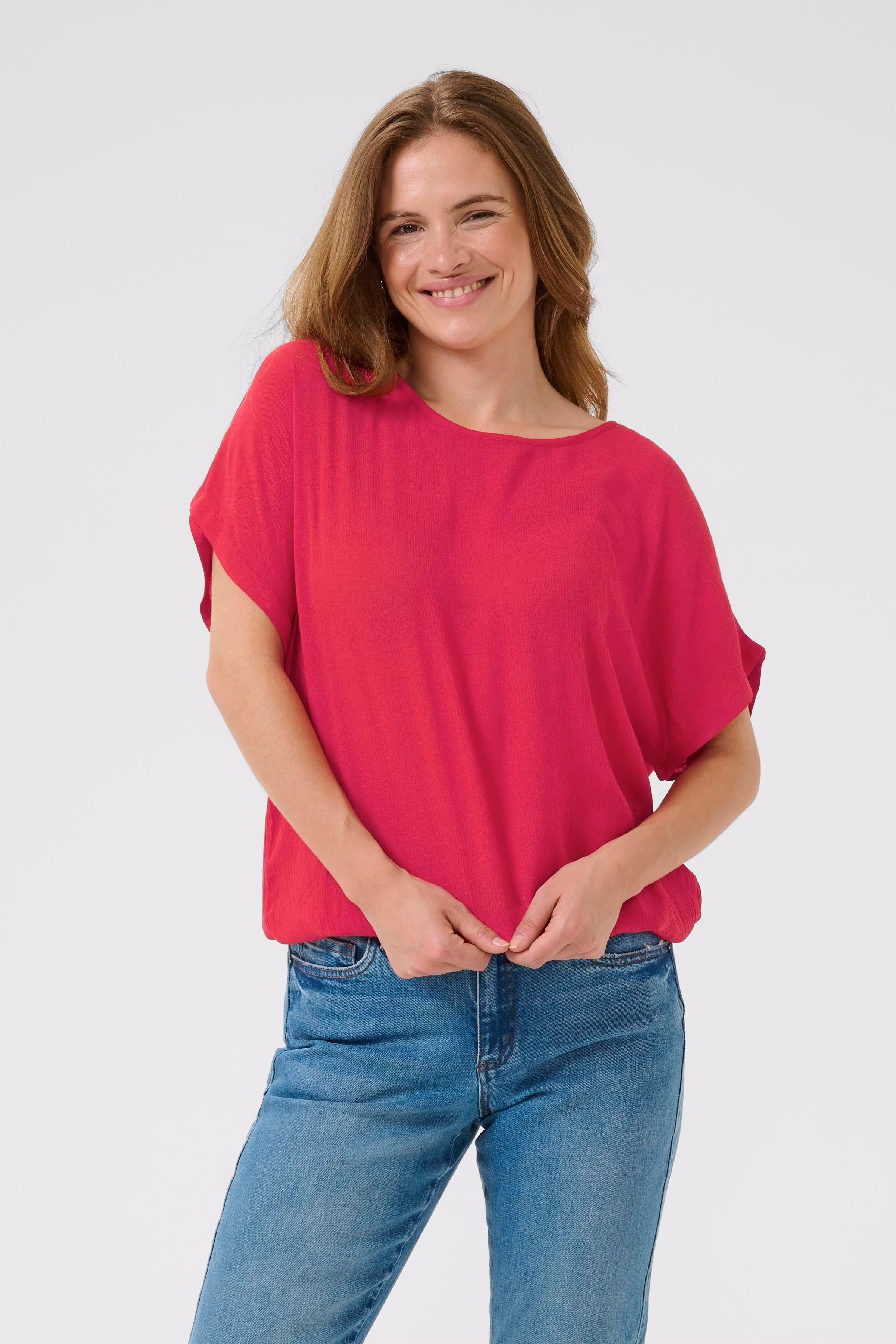 KAamber Bluse LOOKBOOK FRONT 10500781-191664