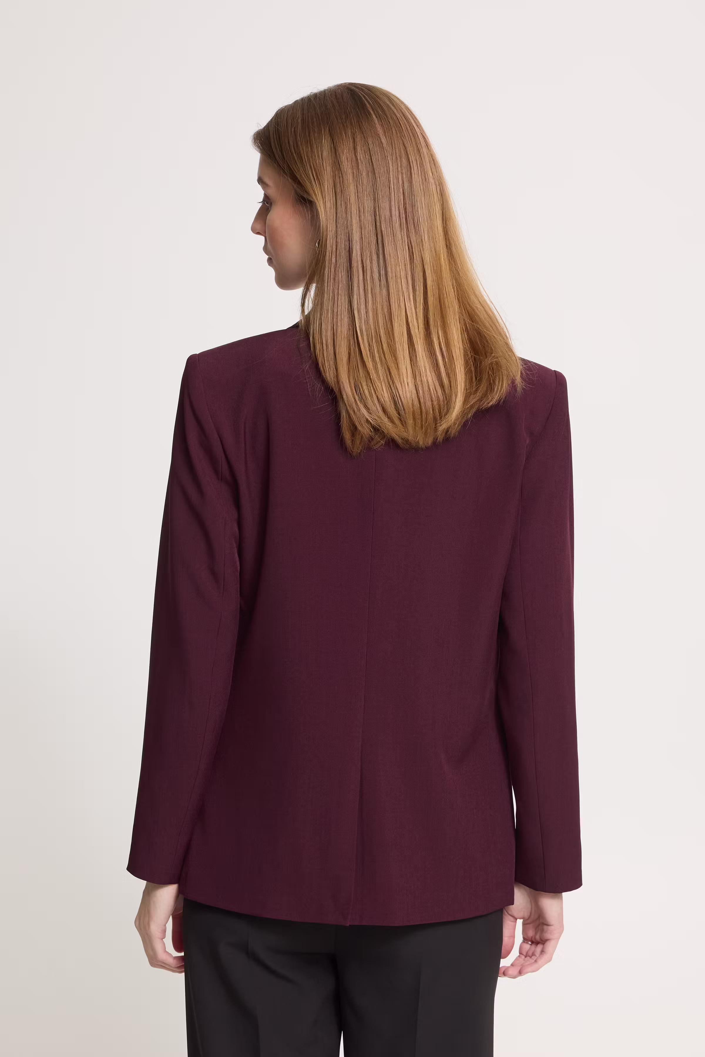 IHFAVA Long Blazer LOOKBOOK BACK 20125676-1916271