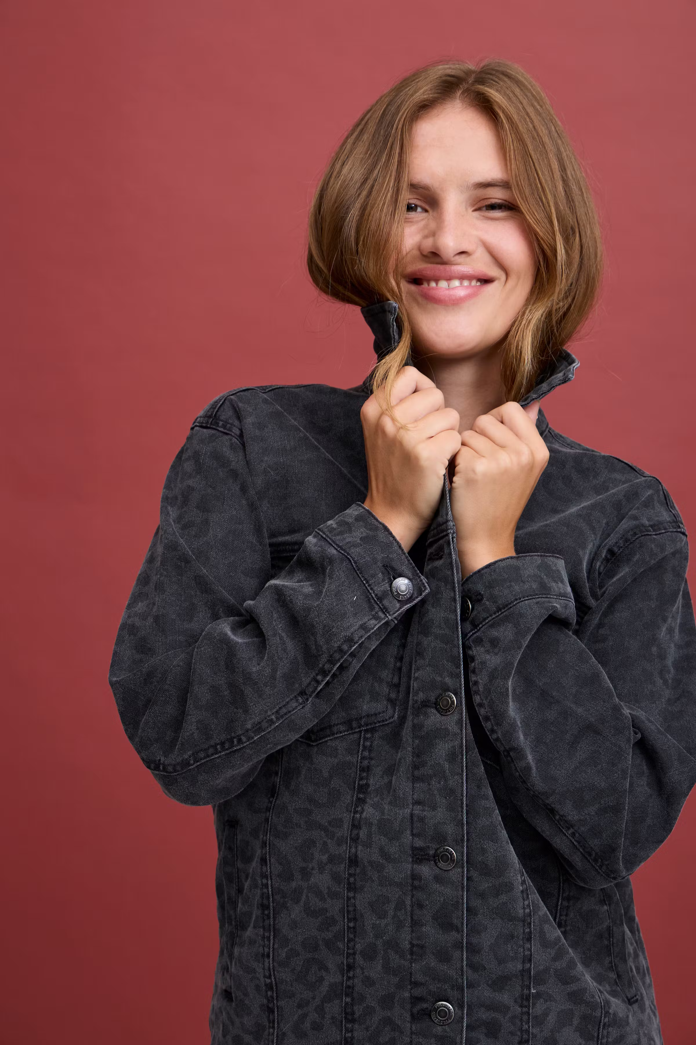 PXJANNAH Denim jakke LOCATION NONE 50208791-205027