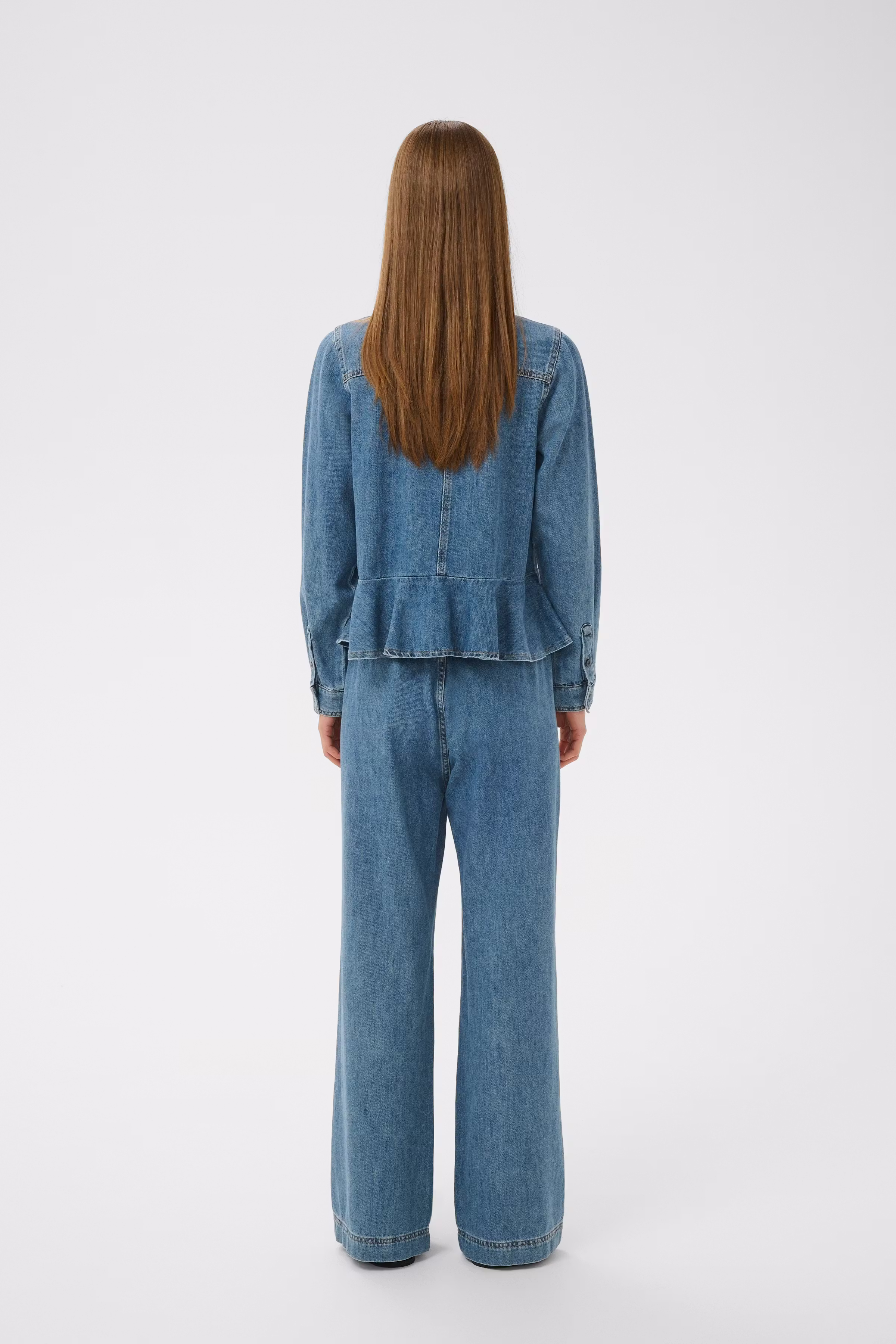 SophinaIW Denim Shirt LOOKBOOK BACK 30110166-900006619