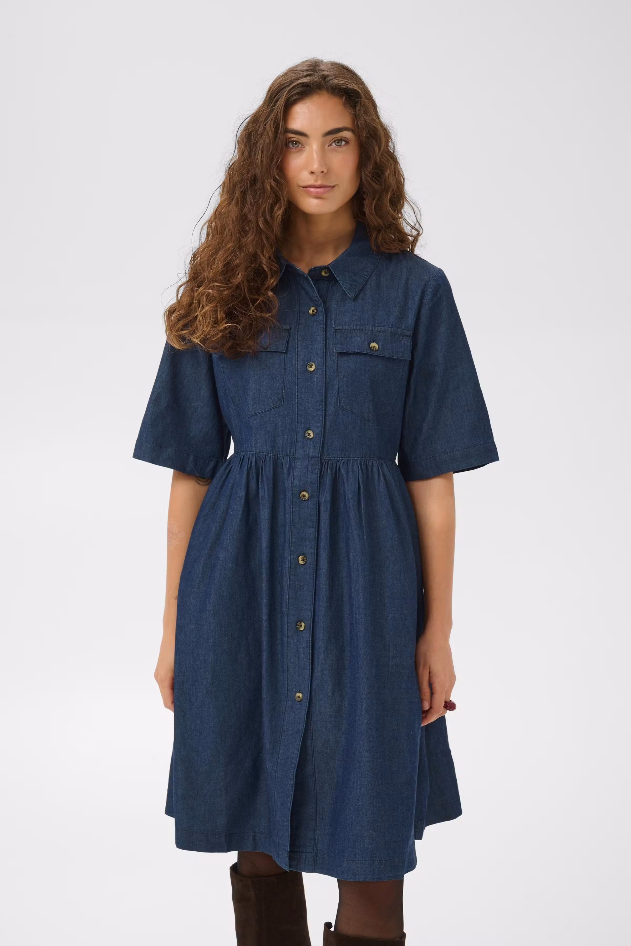 CUplita Denimkleid LOOKBOOK FRONT 50113338-500119