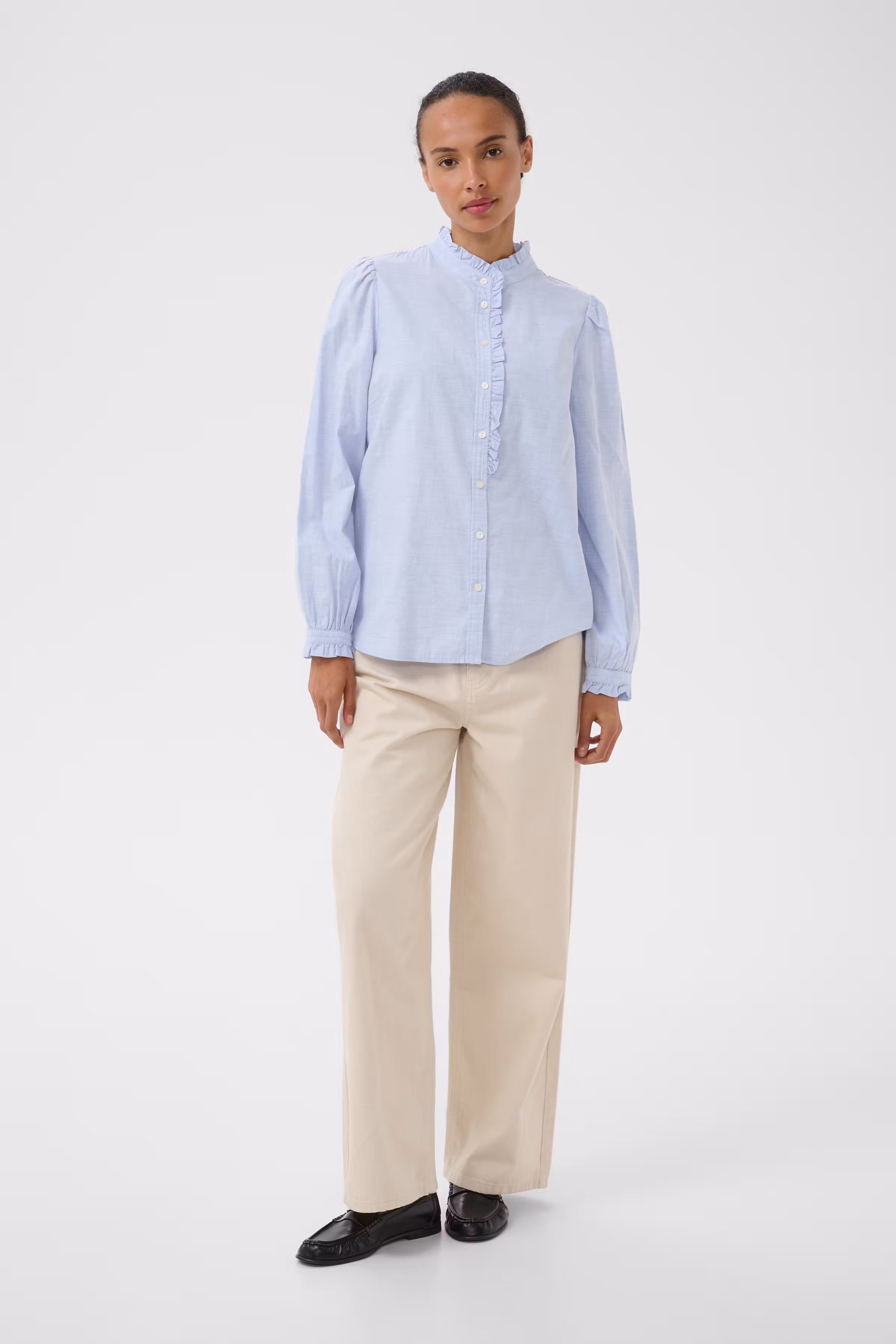 GlessiaPW Skjorta LOOKBOOK FRONT 30309925-304143