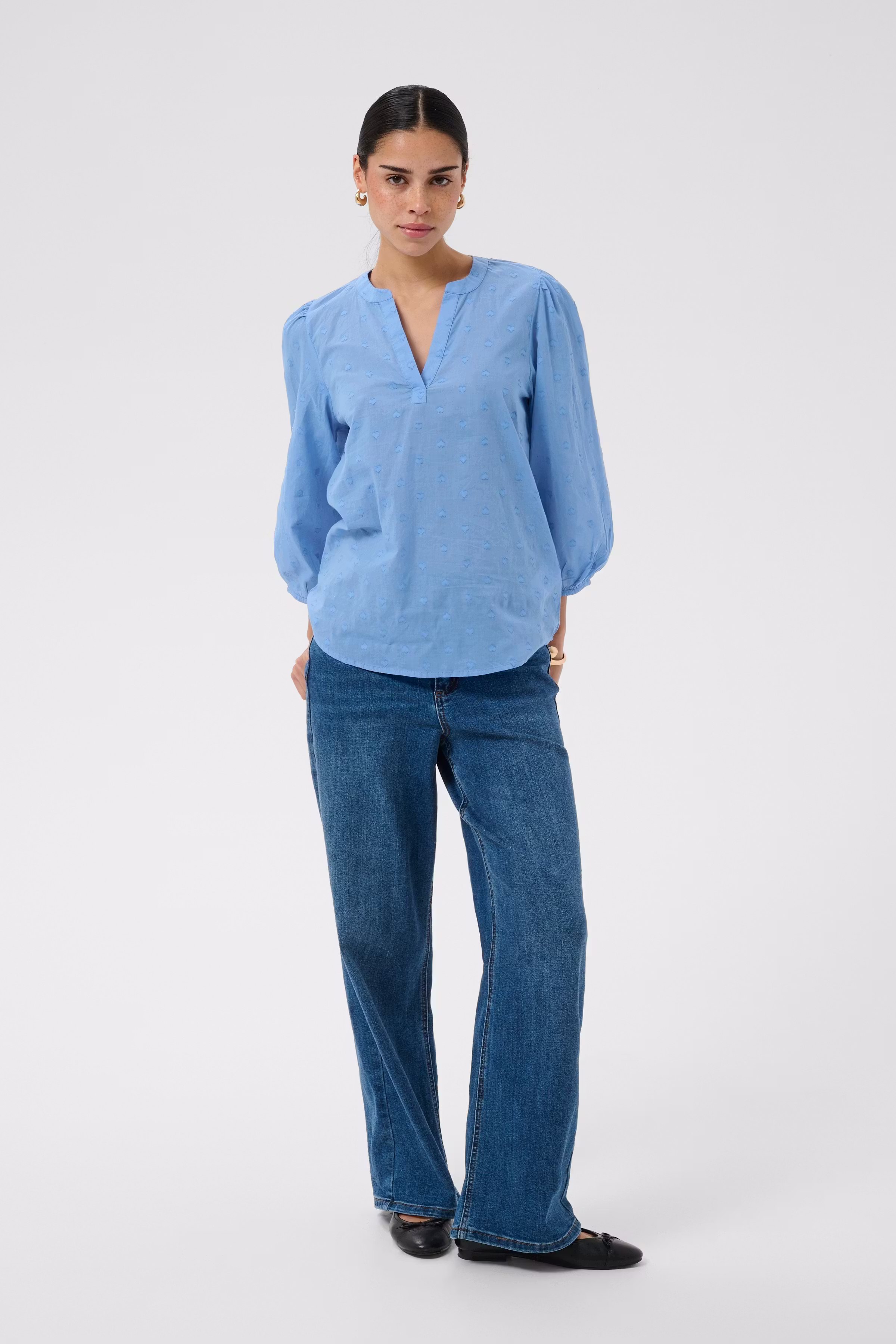 KAjollia Bluse LOOKBOOK FRONT 10508453-174037