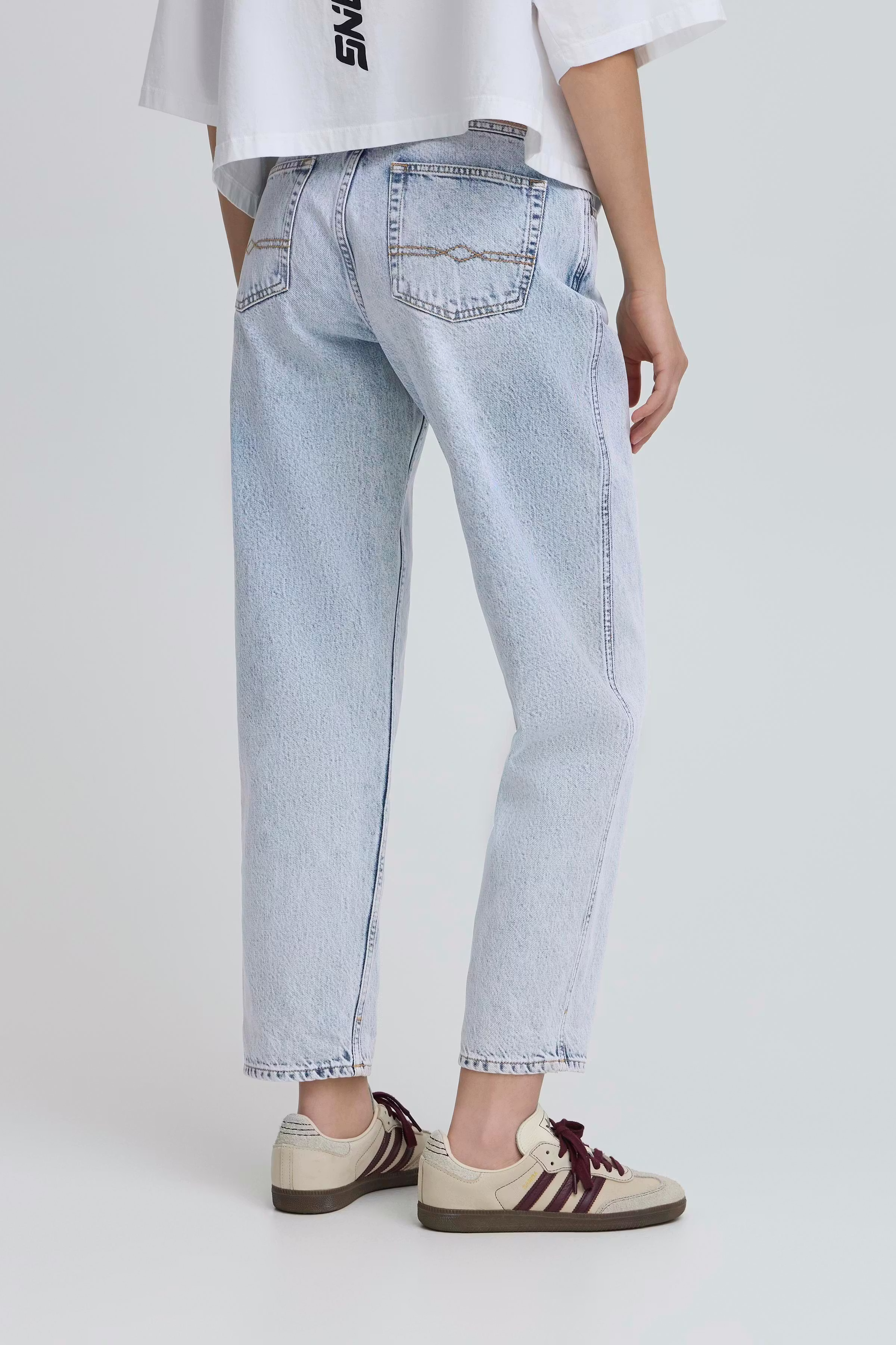 BAPAOLO Cropped Jeans LOOKBOOK BACK 50405360-204625