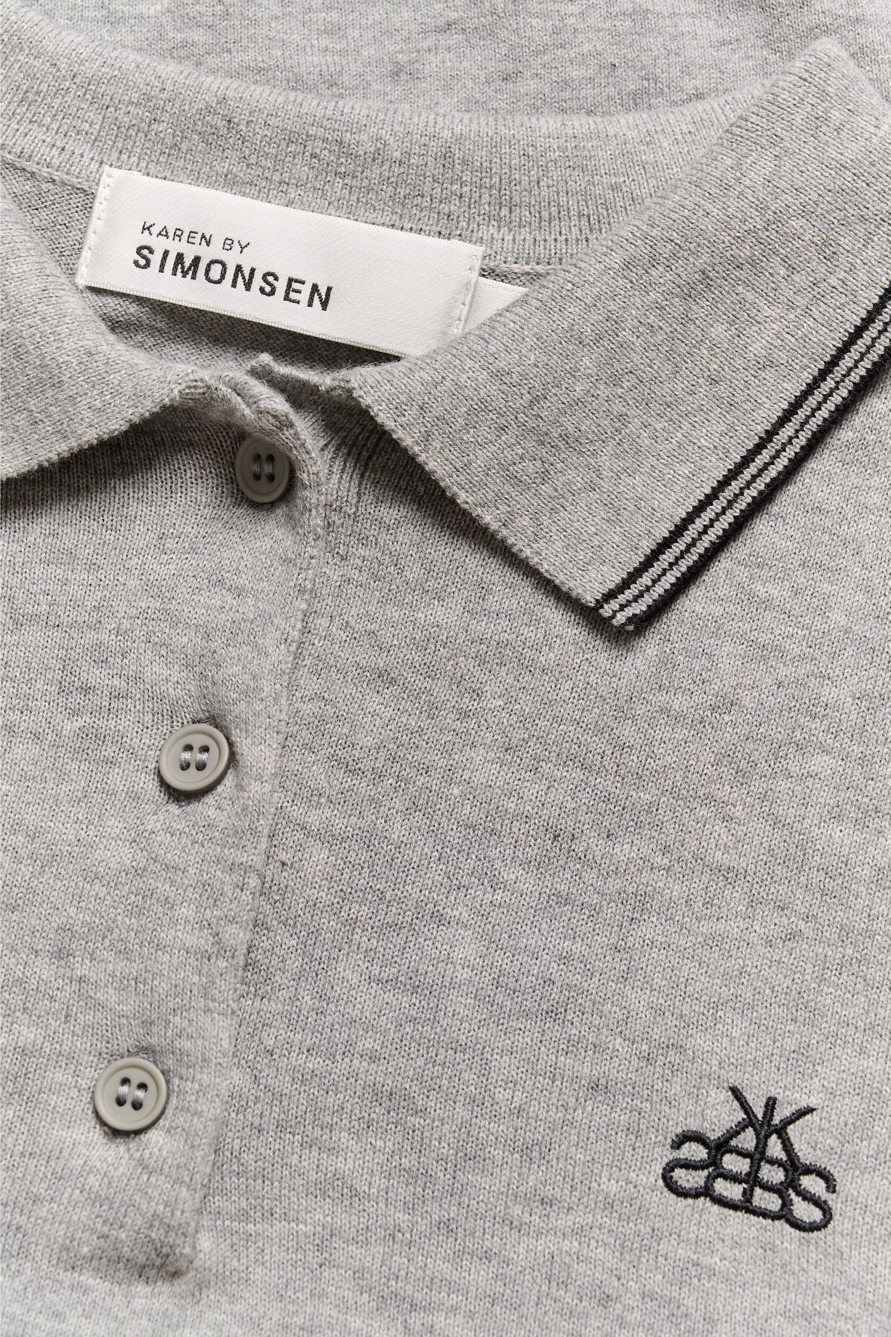 KBZabrina Stickad pikétröja PACK DETAIL 10105682-1638011