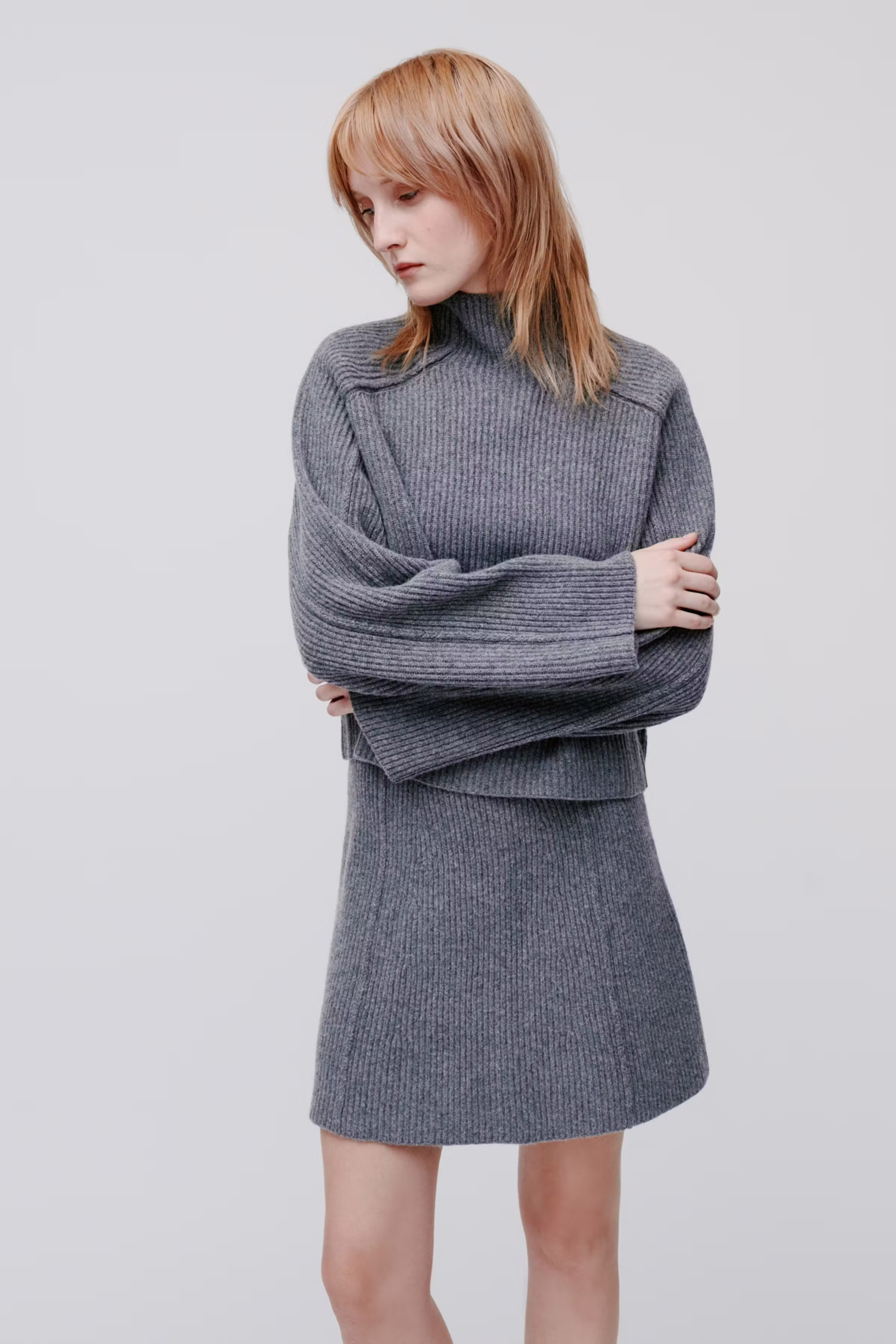 KEEVA Pullover LOOKBOOK FRONT 30600600-GY942