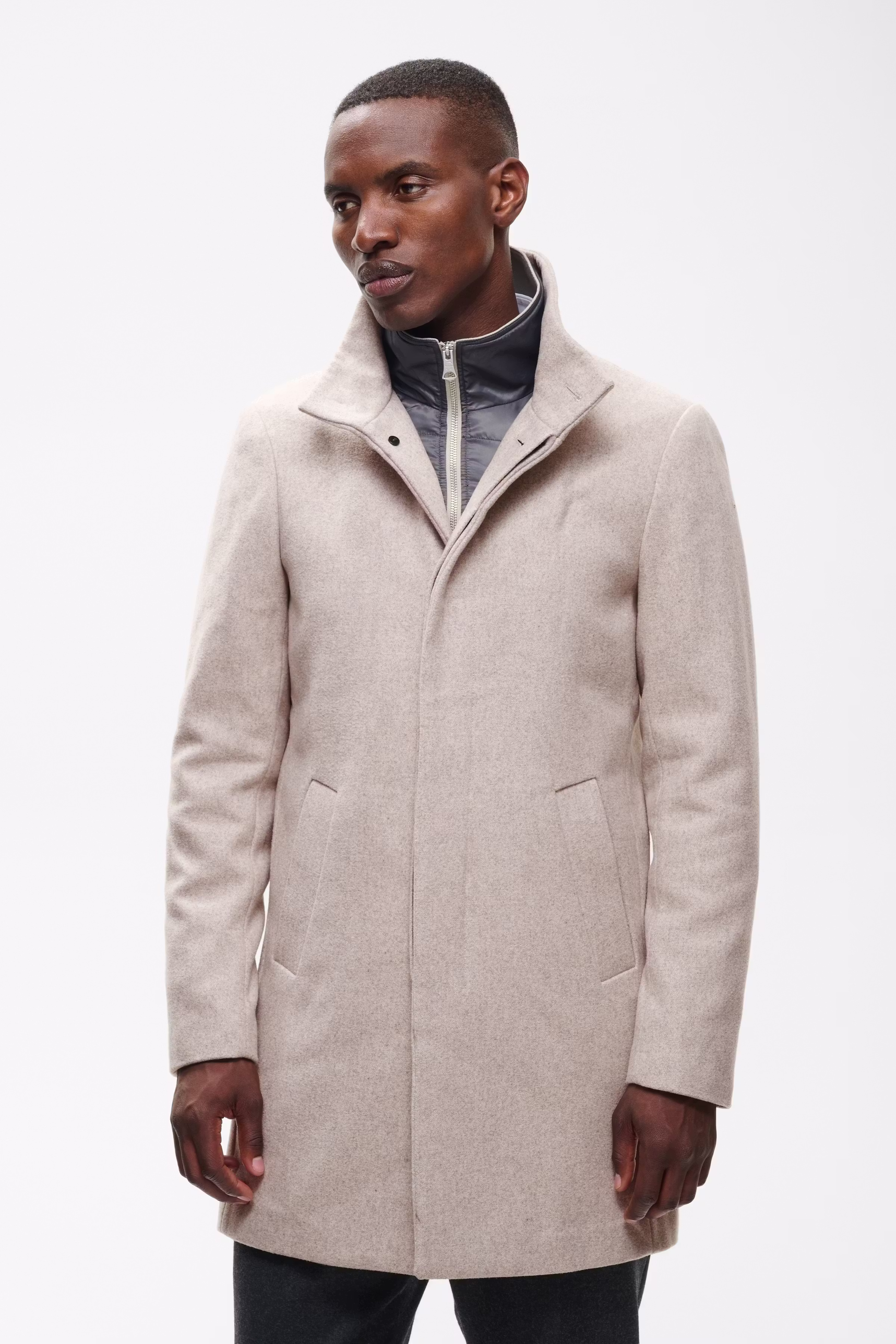 Harvey Uldfrakke LOOKBOOK FRONT 30203845-160906