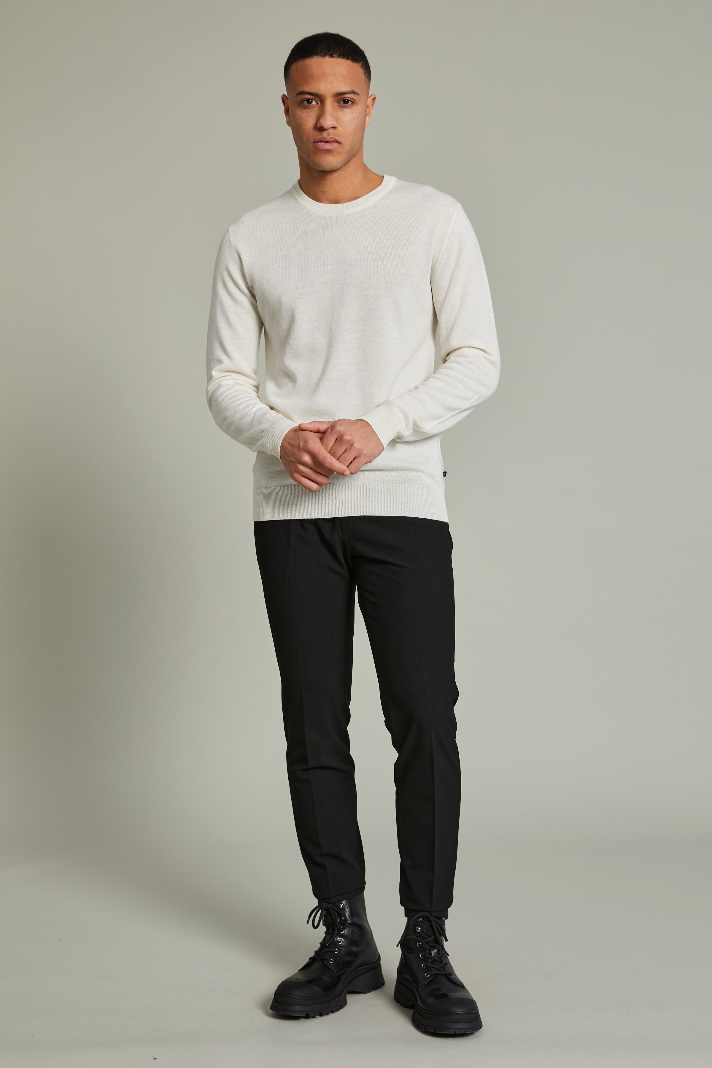 MAleon Knitted Genser LOOKBOOK FRONT 30204881-1101041