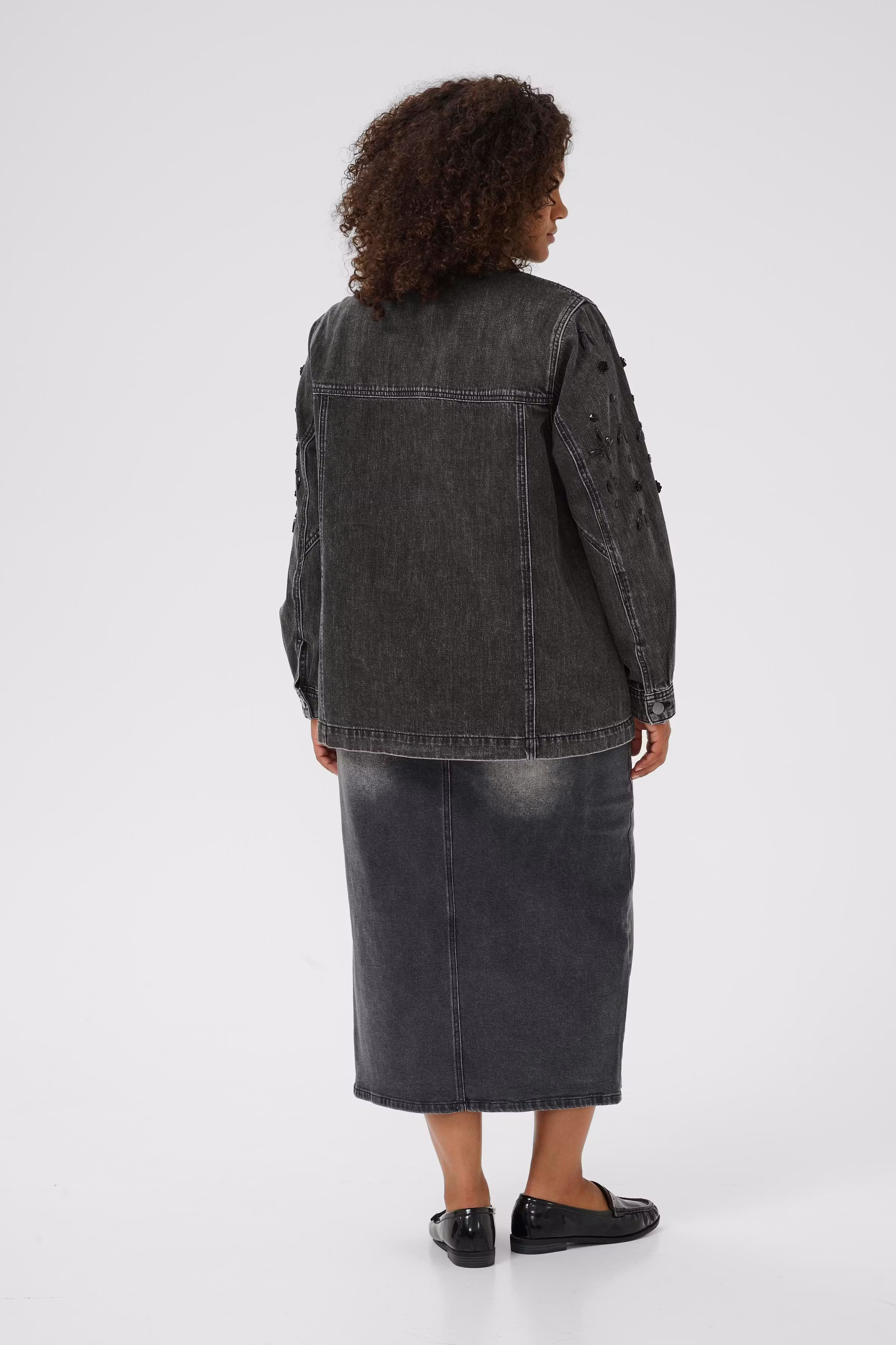 KCjaida Denimjacke LOOKBOOK BACK 10583648-108374