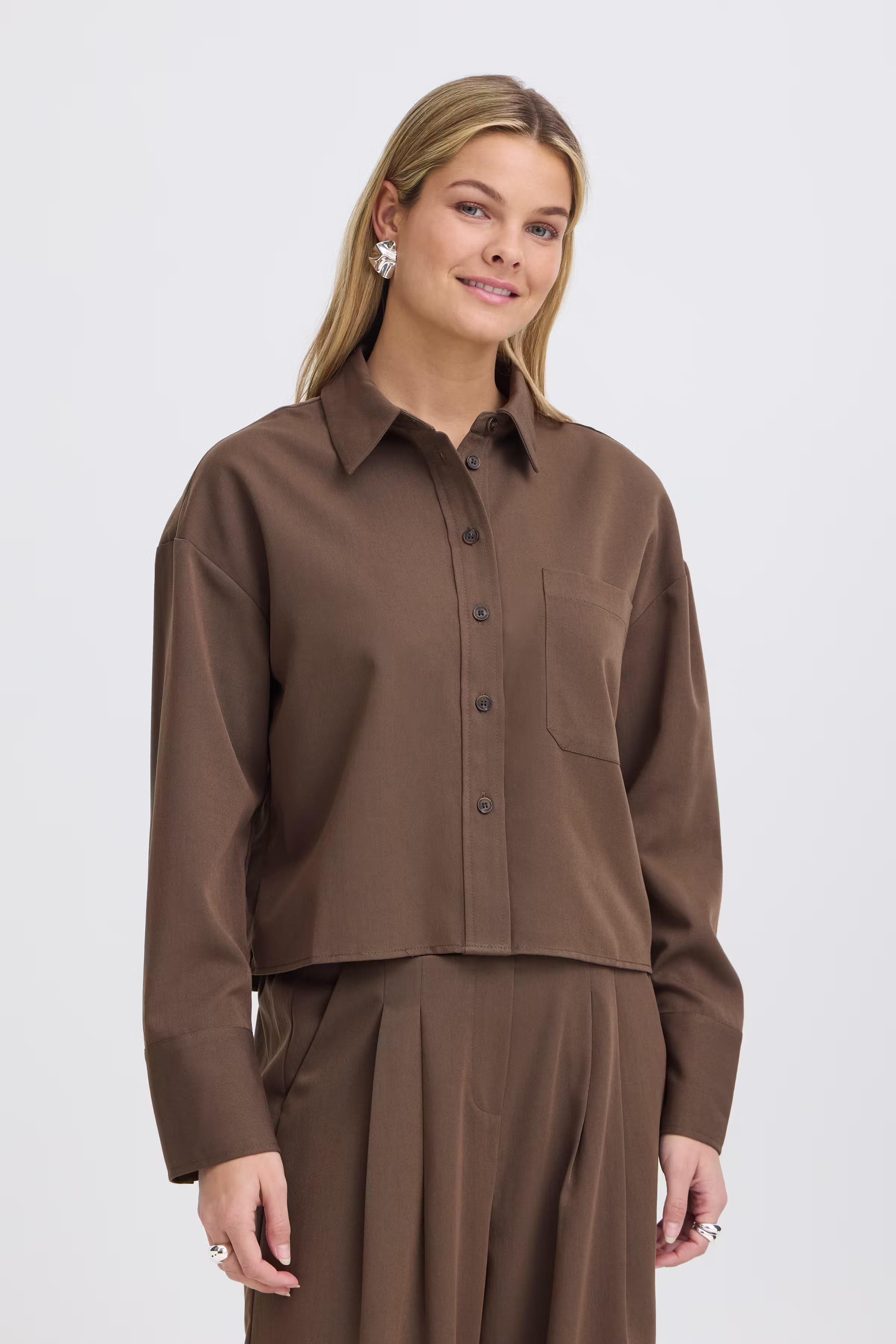 FRVEDA Skjorte LOOKBOOK FRONT 20618073-1909161