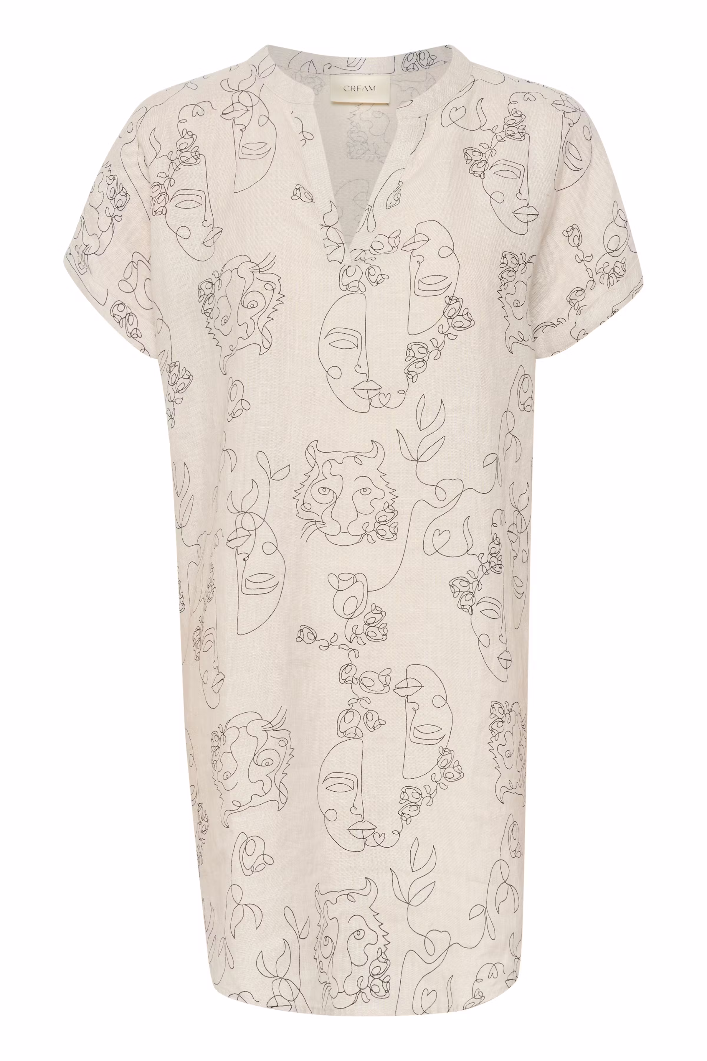 CRBellis Tunique en lin PACK FRONT 10612266-105559