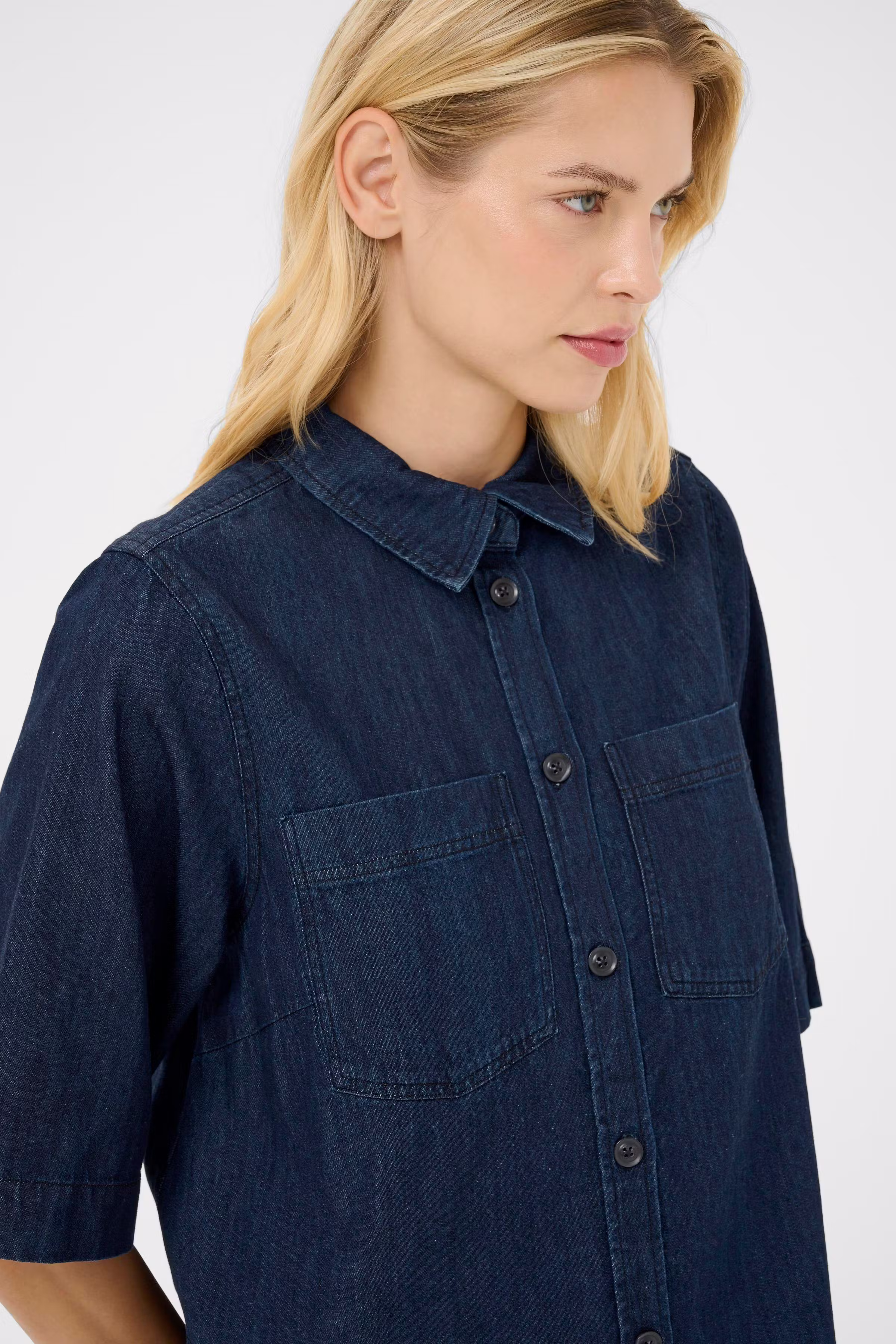 SardiaPW Denim Dress LOOKBOOK DETAIL 30309973-300159