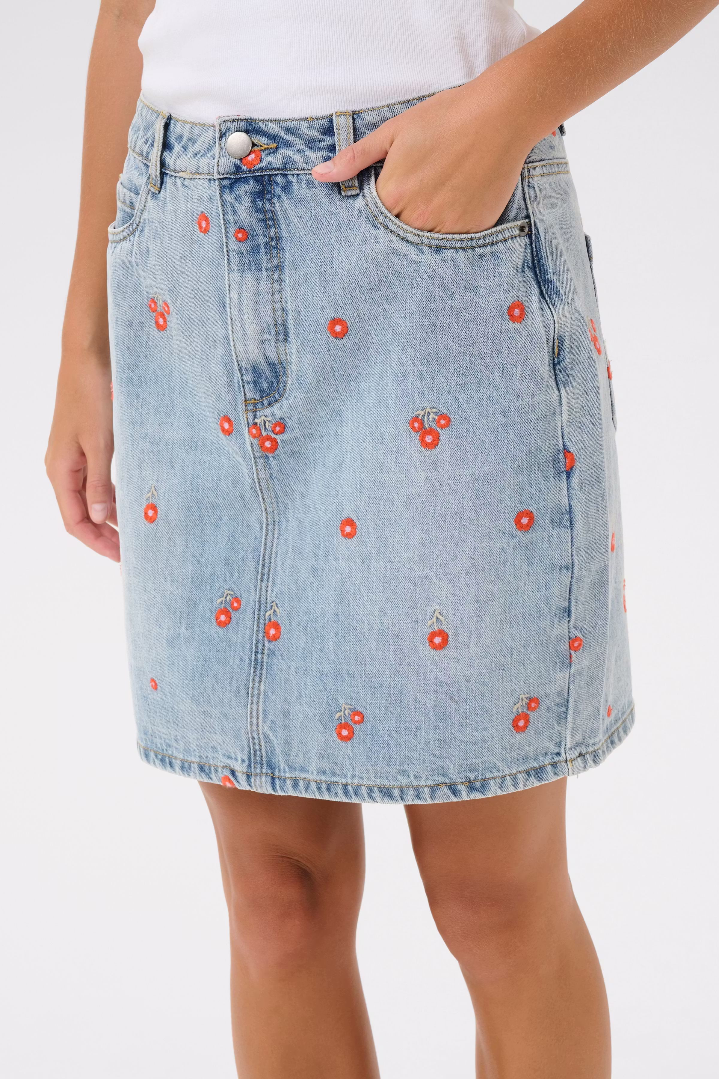 KAmaja Denim Skirt LOOKBOOK DETAIL 10509717-107727