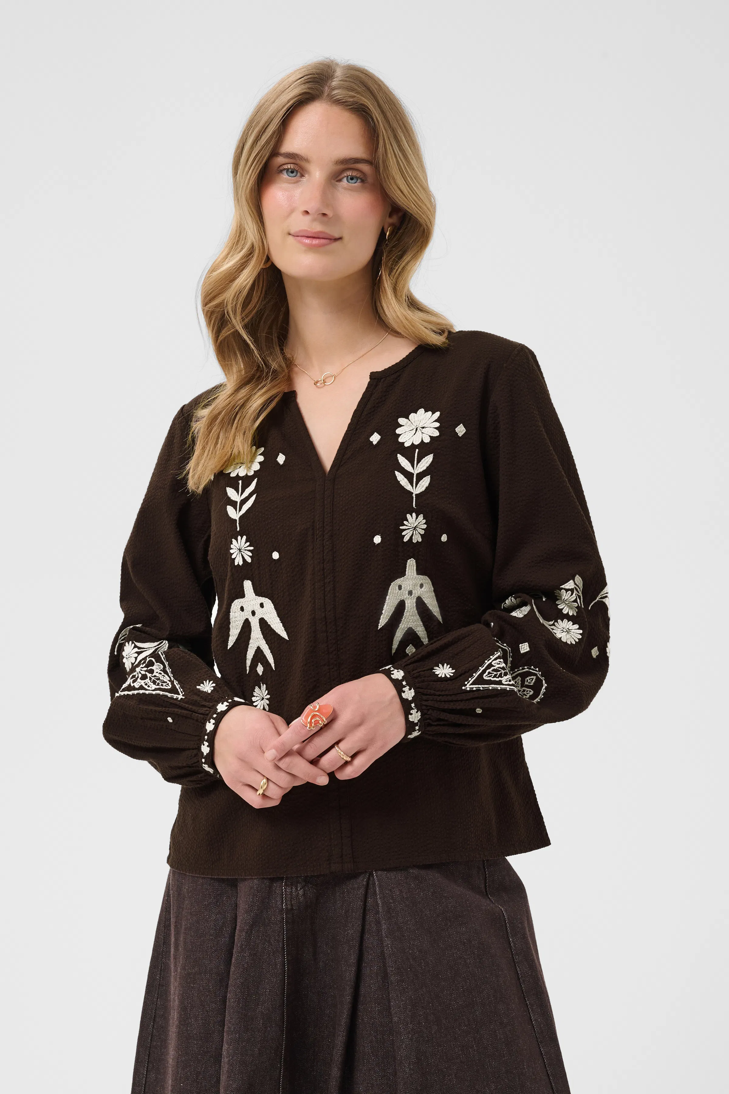 CRPatulie Bluse LOOKBOOK FRONT 10615336-191016