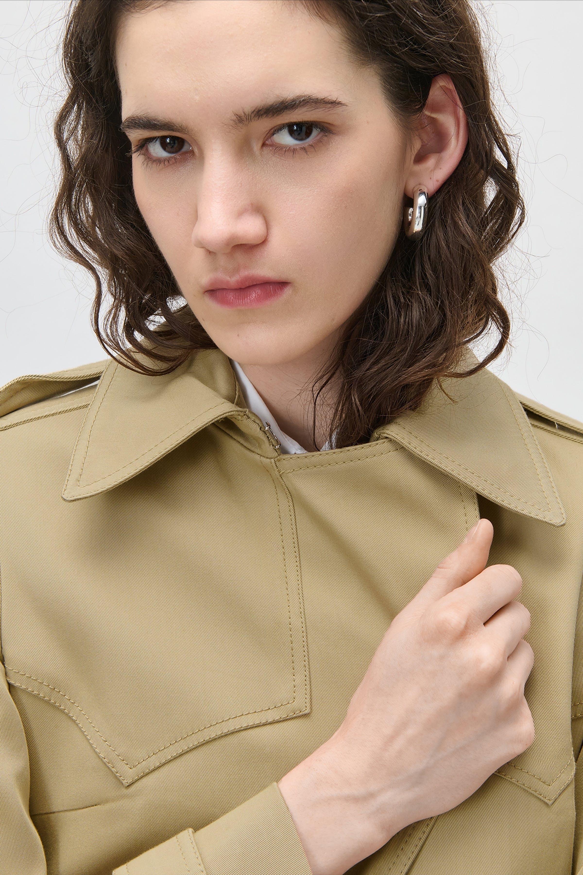 CRESSIDA Coat LOOKBOOK DETAIL 30600571-BE442