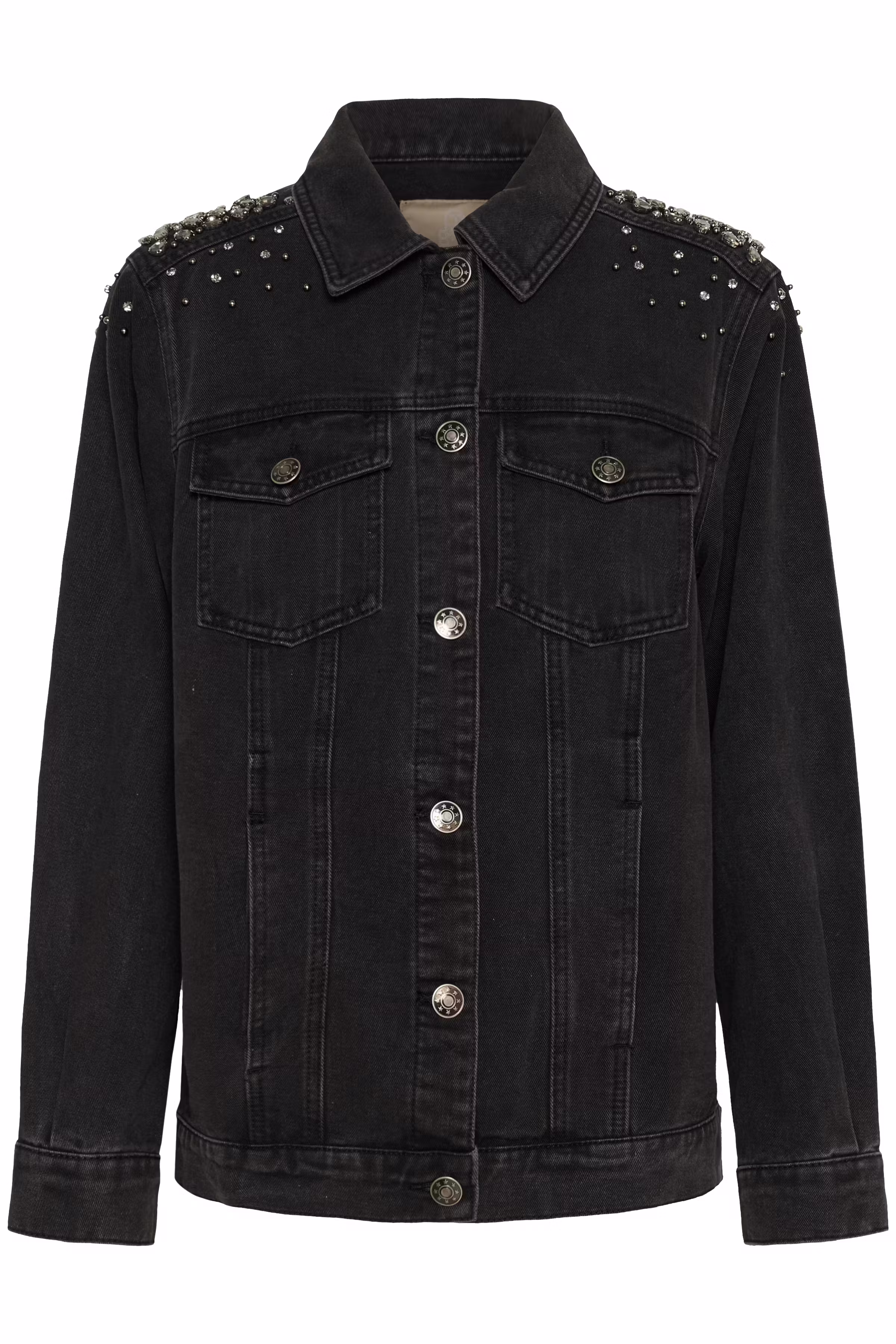CUcally Strass-Jeansjacke PACK FRONT 50112362-500064