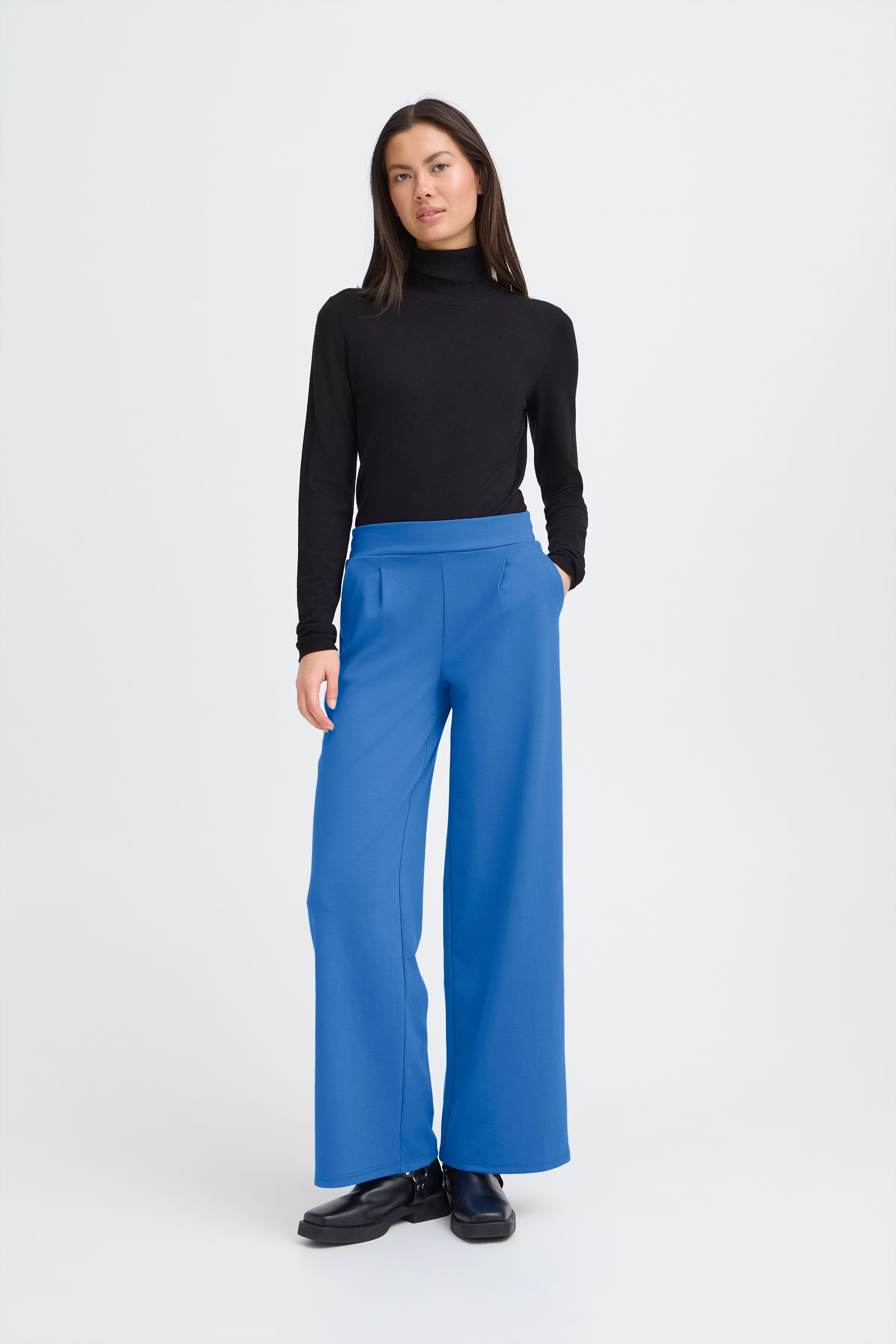 IHKATE LONG WIDE  Bukser LOOKBOOK FRONT 20118337-184048