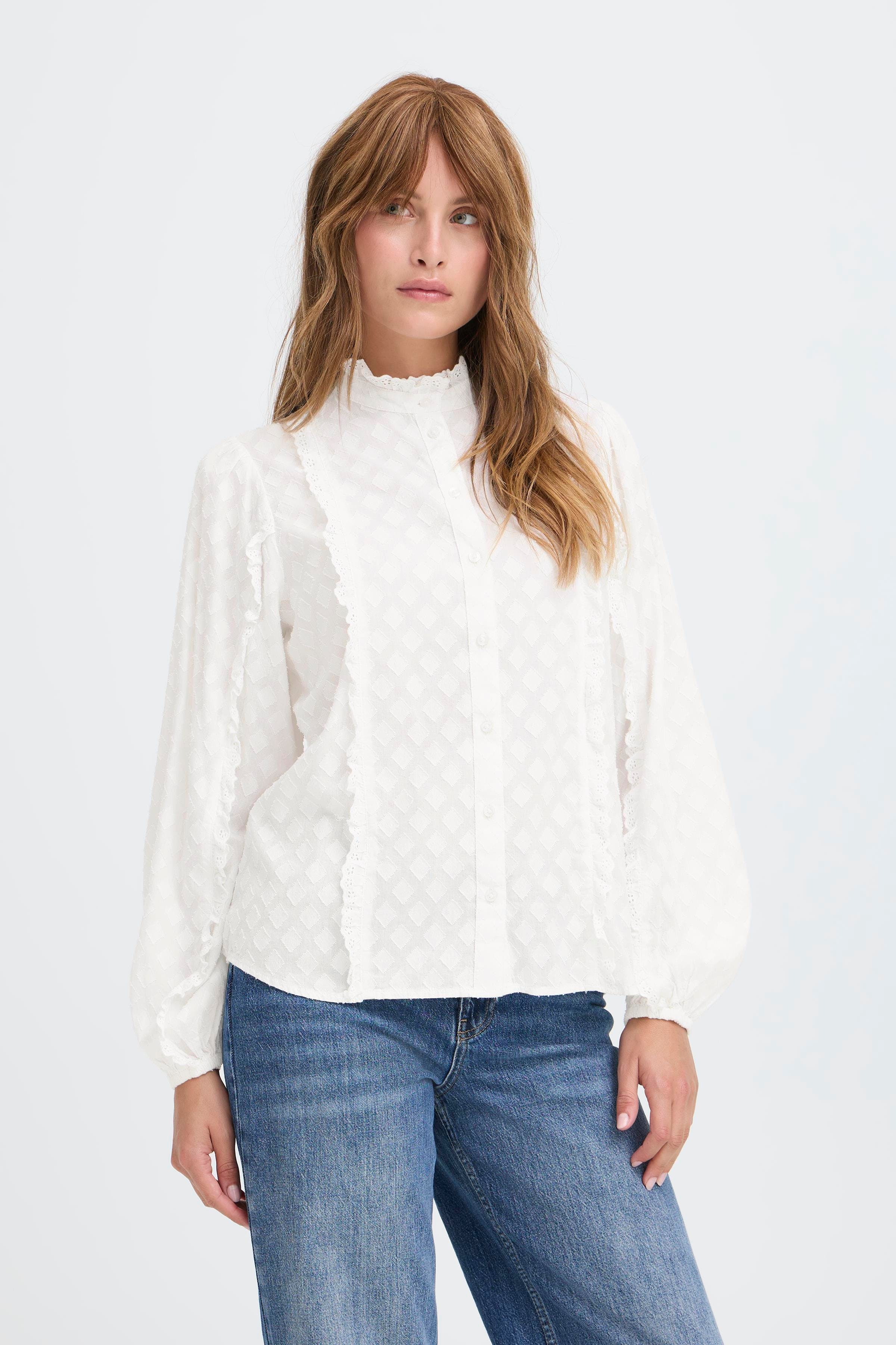 PZELOISE Skjorte LOOKBOOK FRONT 50210094-114201