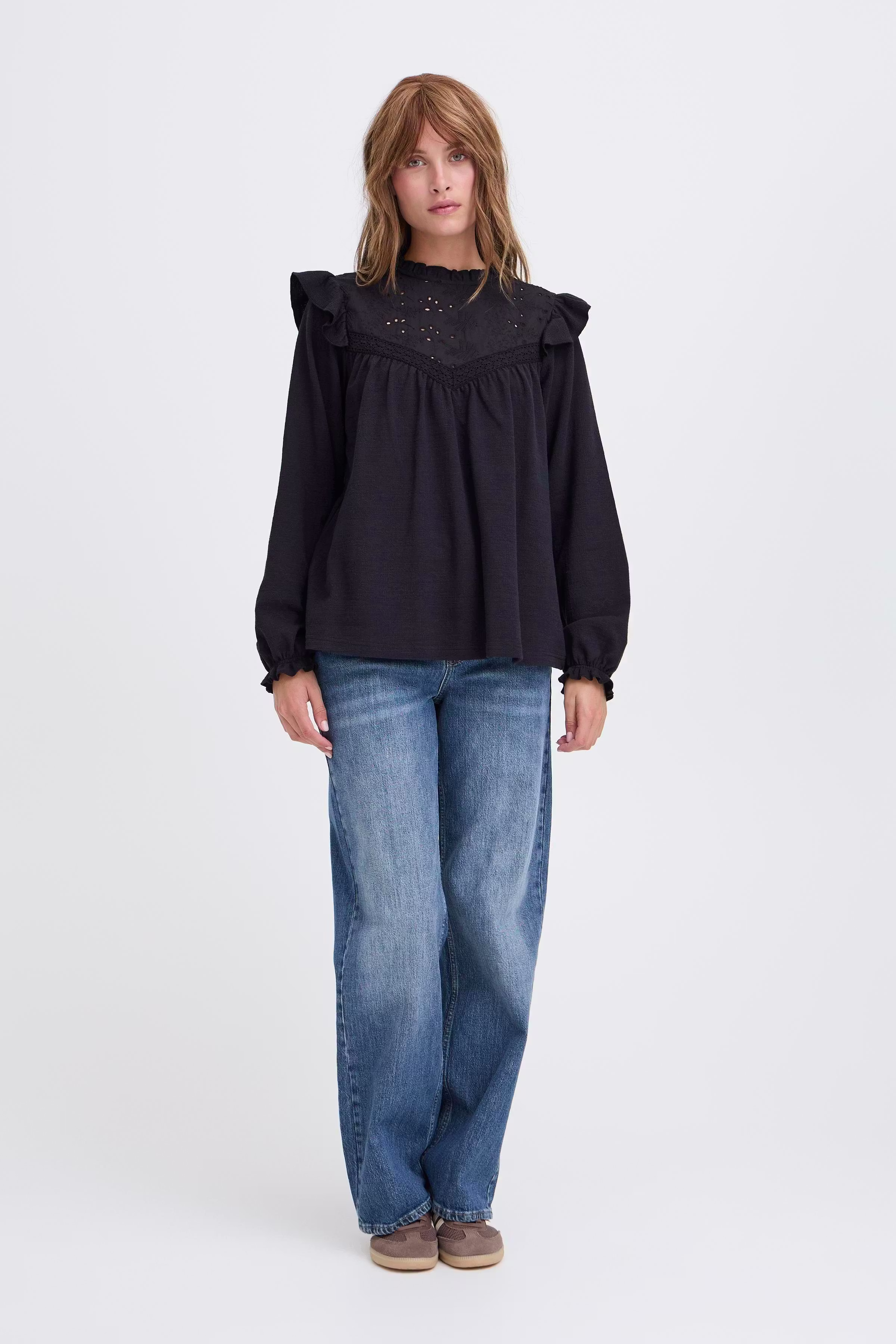 PZPALMER Bluse LOOKBOOK FRONT 50210063-193911