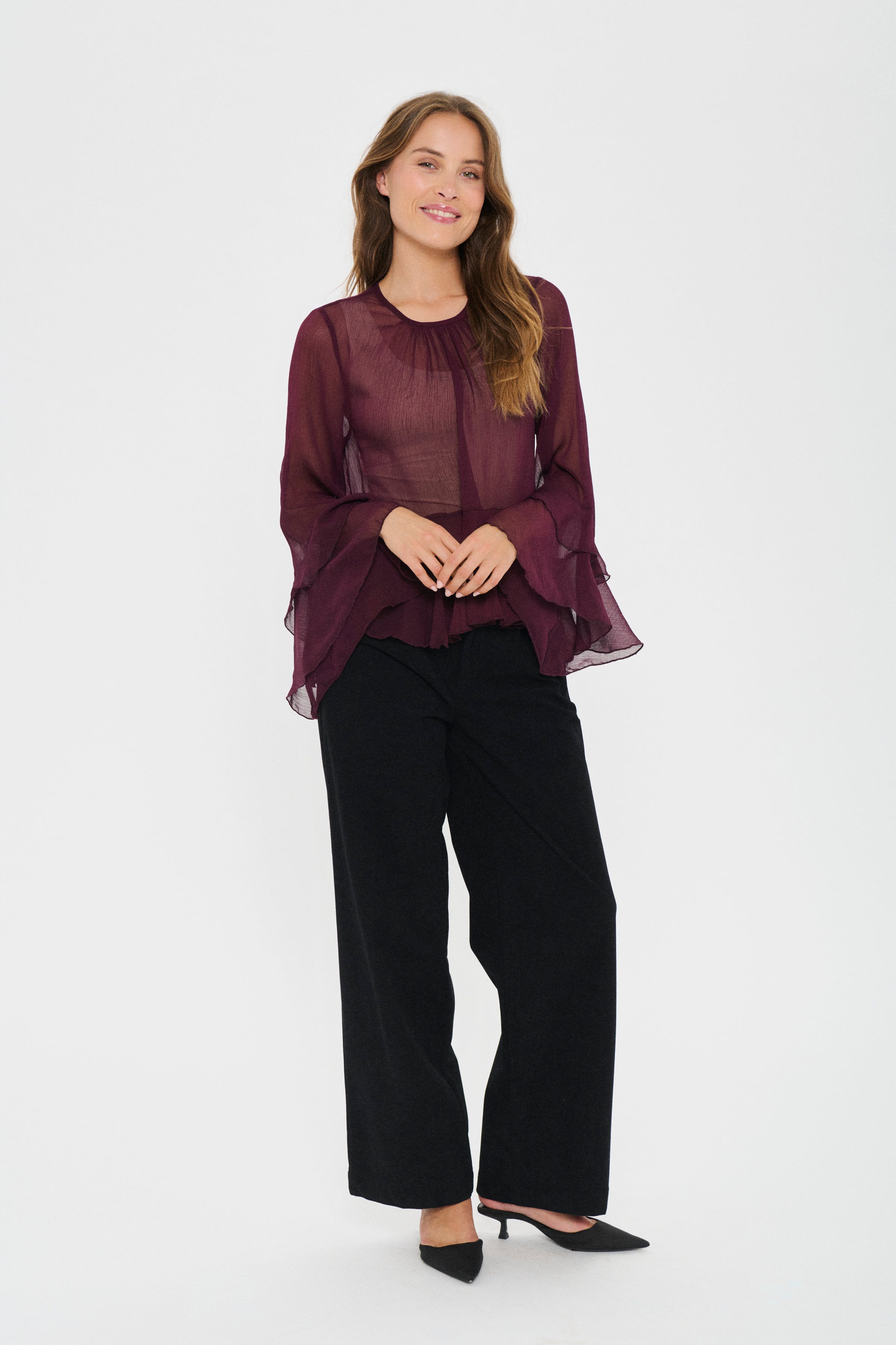 MazelleSZ Bluse LOOKBOOK FRONT 30515020-192118