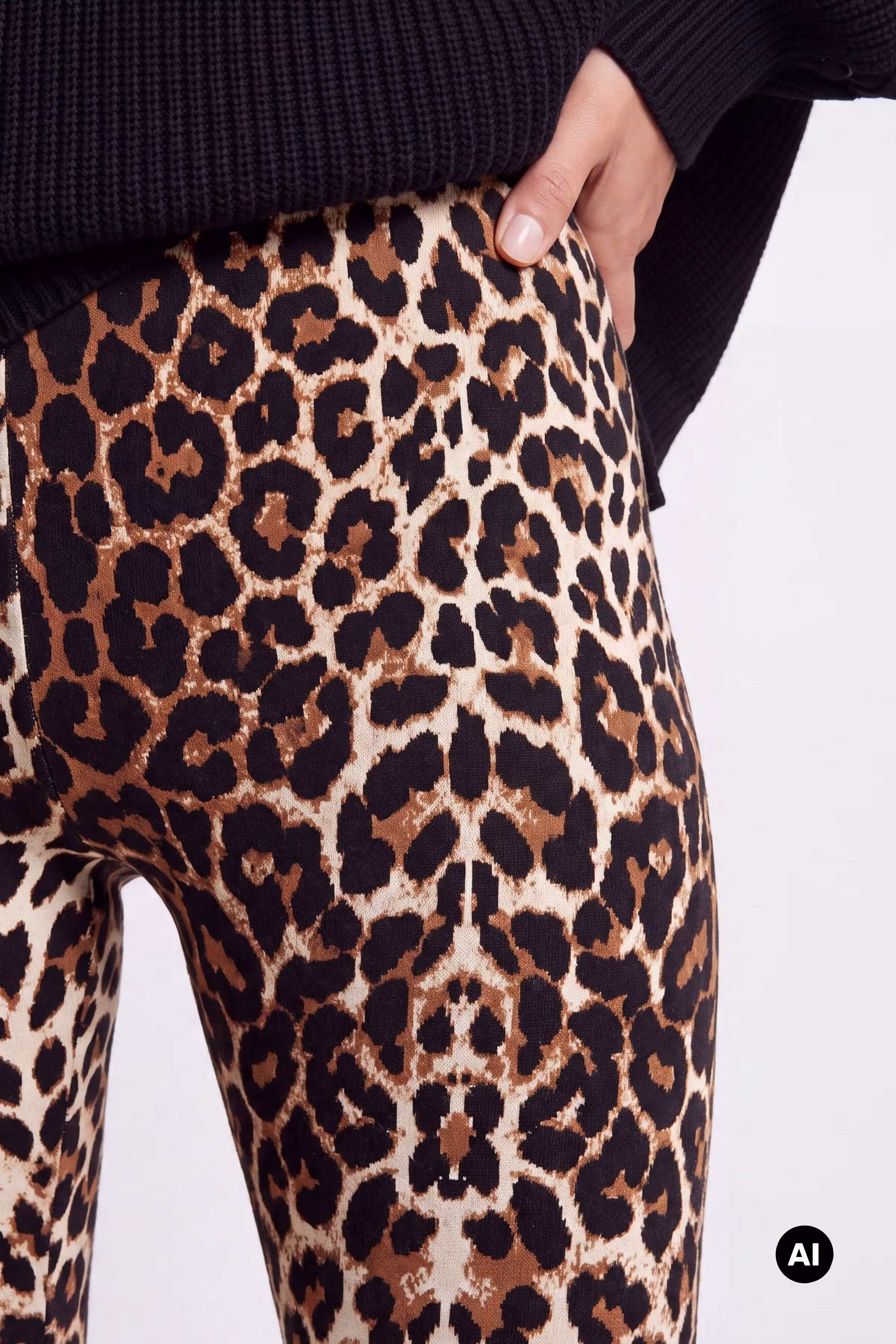 PavieKB Leopard leggings LOOKBOOK FRONT 10103060-181048