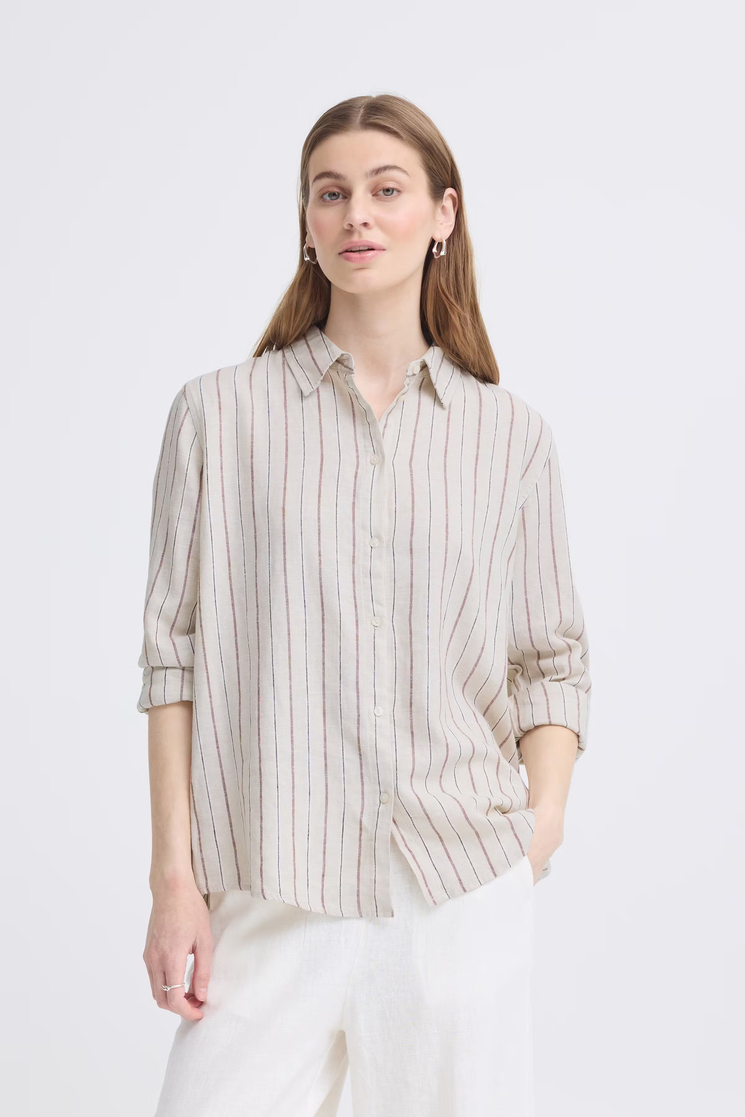 IHLINNO Langermet skjorte LOOKBOOK FRONT 20122920-900005560