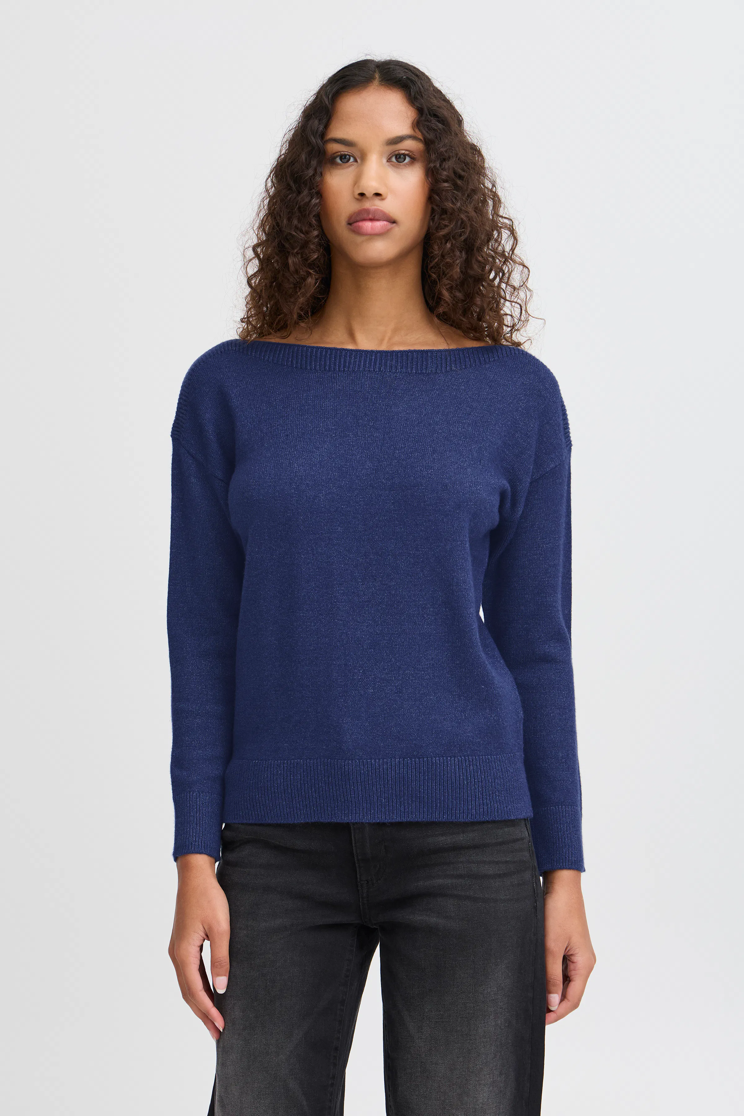 chi♡ IXSILJA Overhemd in placid bluekleur | ICHI