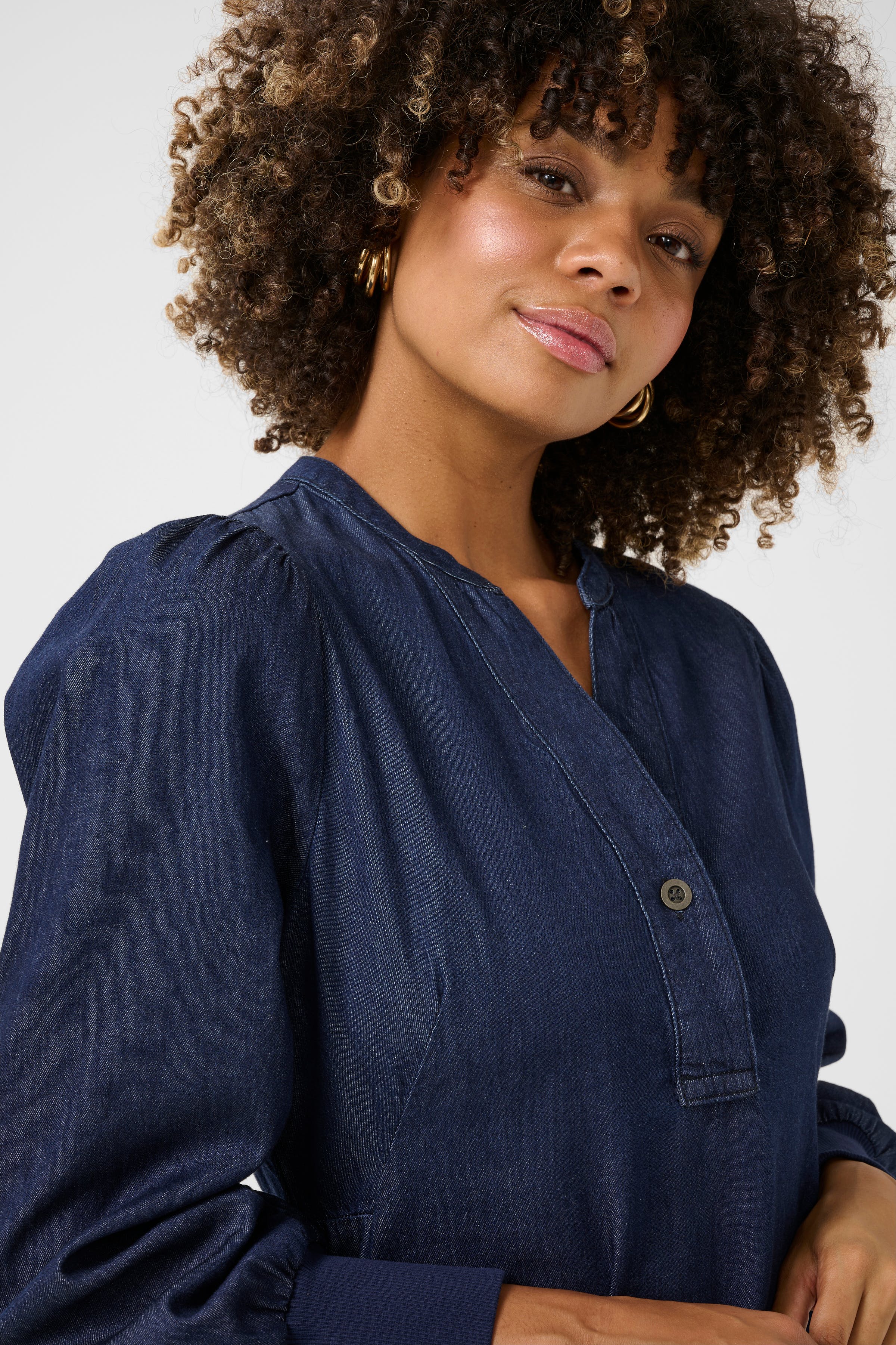 CUarpa Denim Kjole LOOKBOOK DETAIL 50111524-500119