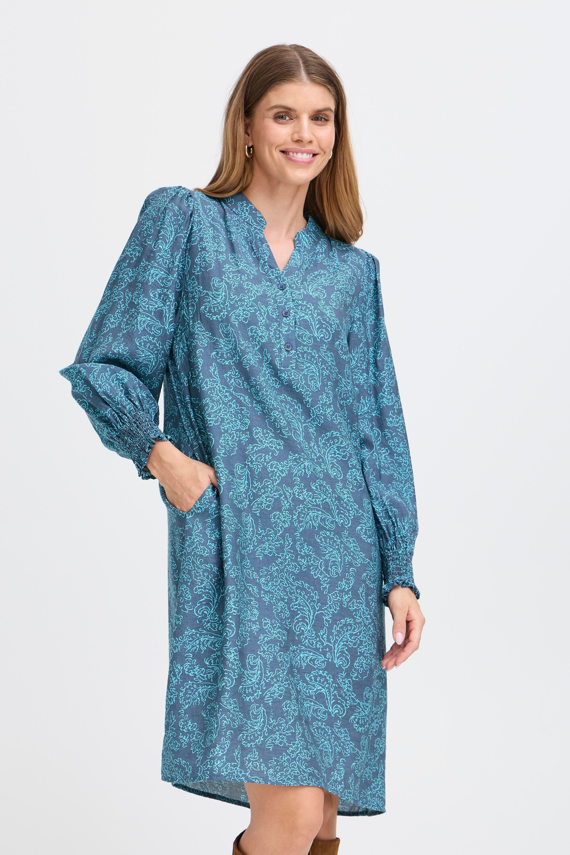 FRARIANA Kjole LOOKBOOK FRONT 20616227-205107