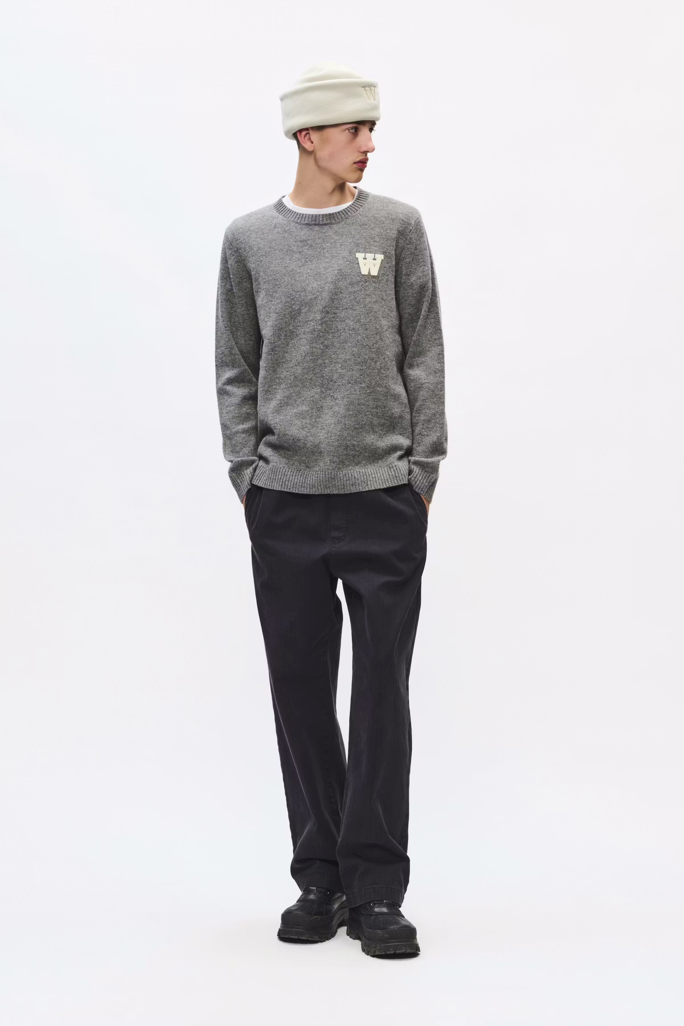 WWTay Lammwolle Pullover LOOKBOOK FRONT 30251382-303736