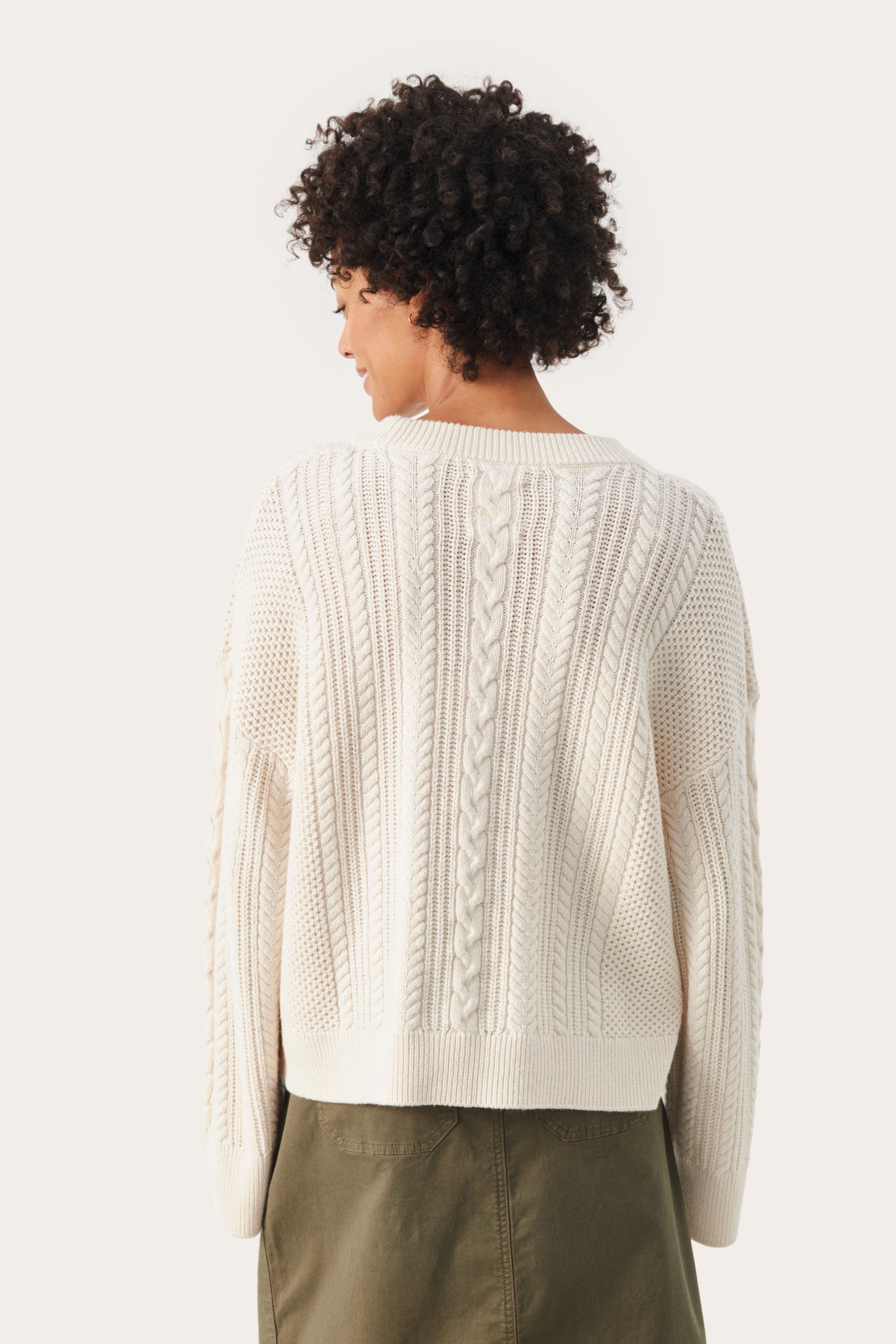 FlorcitaPW Stickad tröja LOOKBOOK BACK 30308308-120304