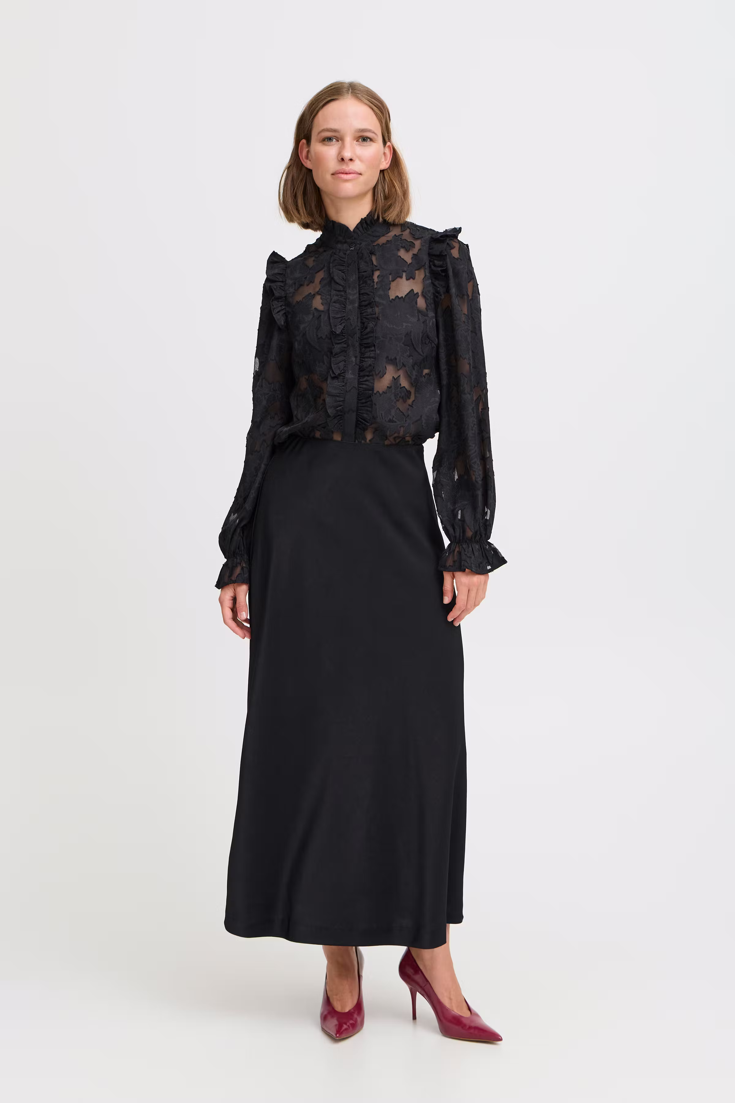 BYIFLOR Skjorte LOOKBOOK FRONT 20815373-200451