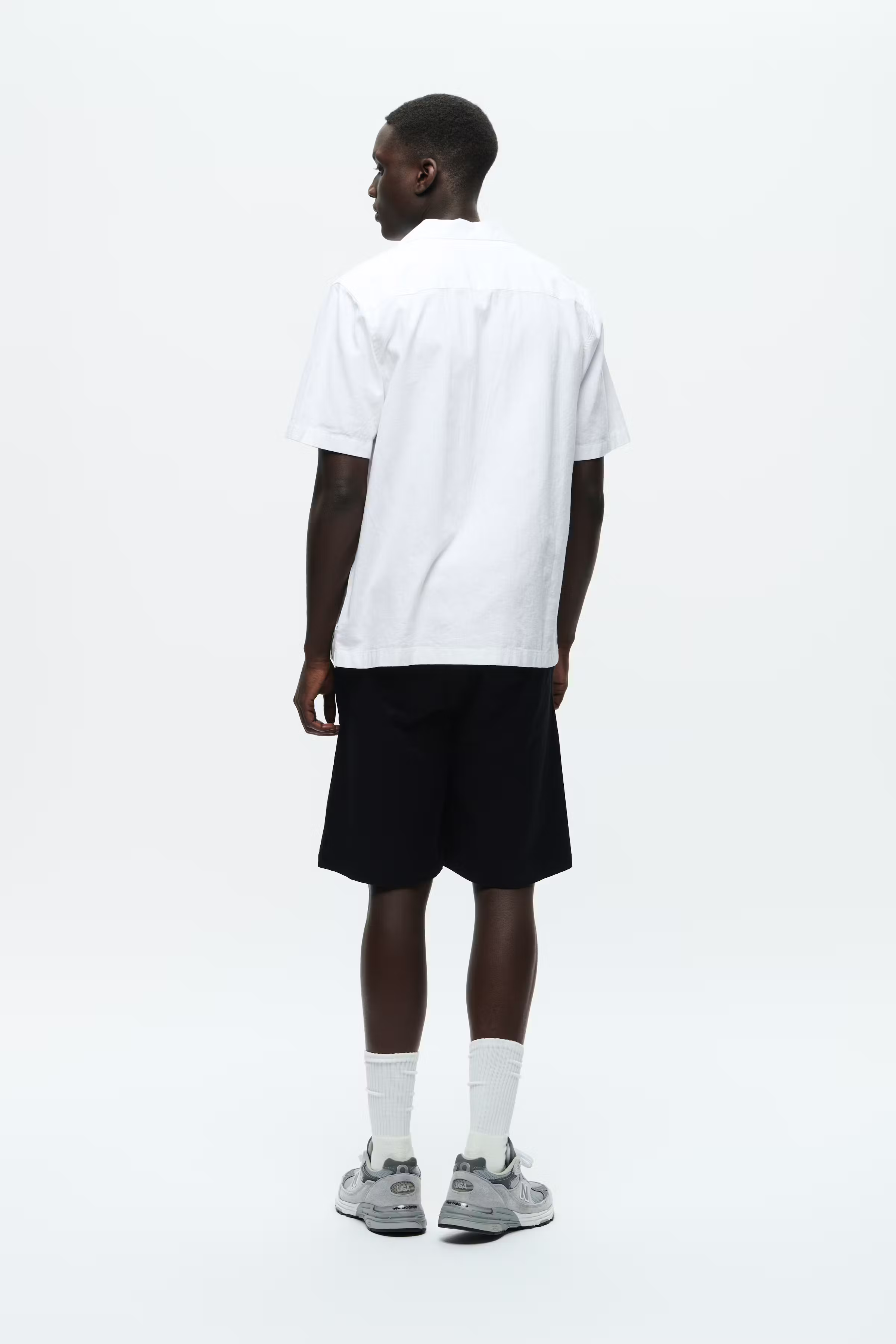 WWaaron Linen Shirt LOOKBOOK BACK 30251403-114001