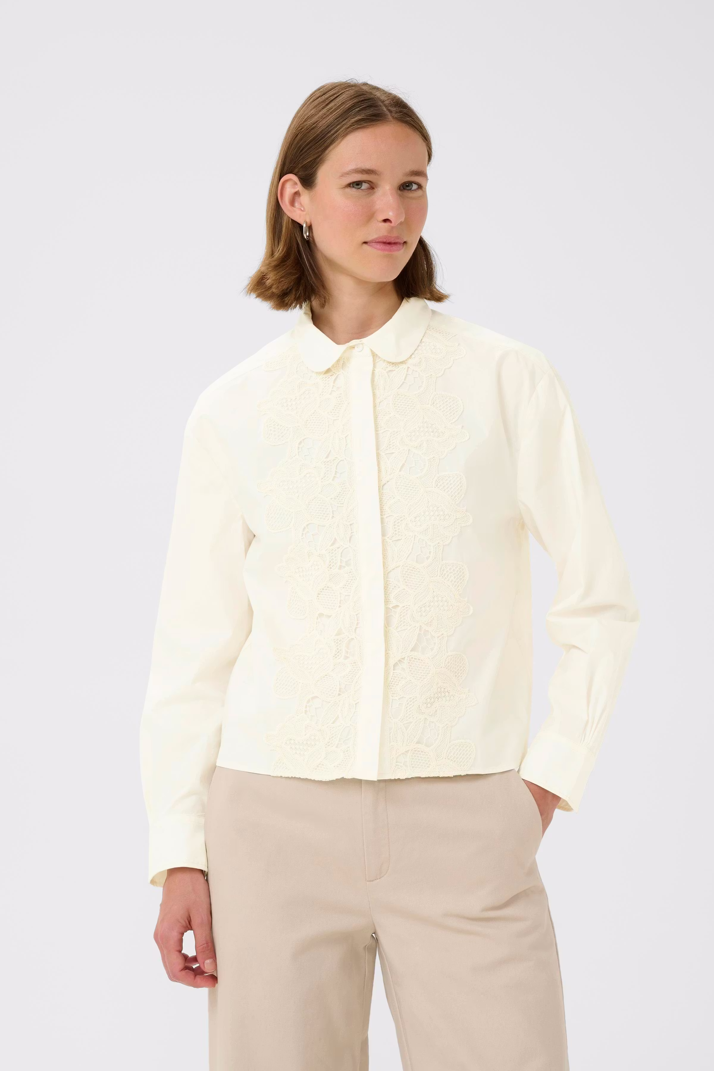 AimeeIW Cropped Shirt LOOKBOOK FRONT 30110877-110701