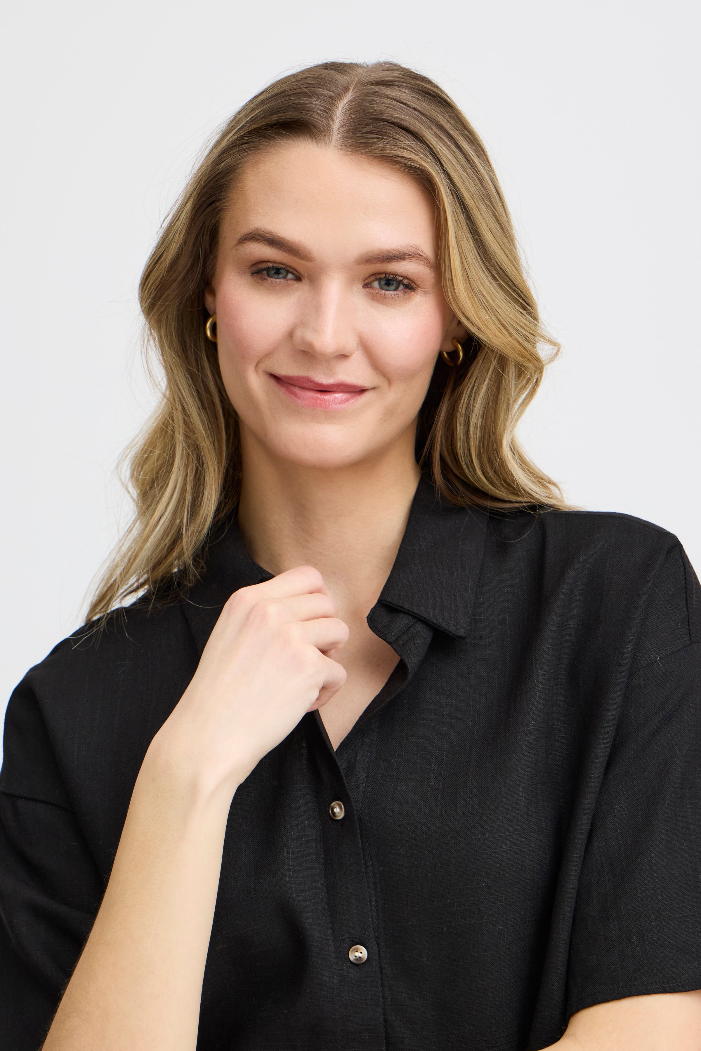 FRJUNA Overhemd LOOKBOOK DETAIL 20614100-200113