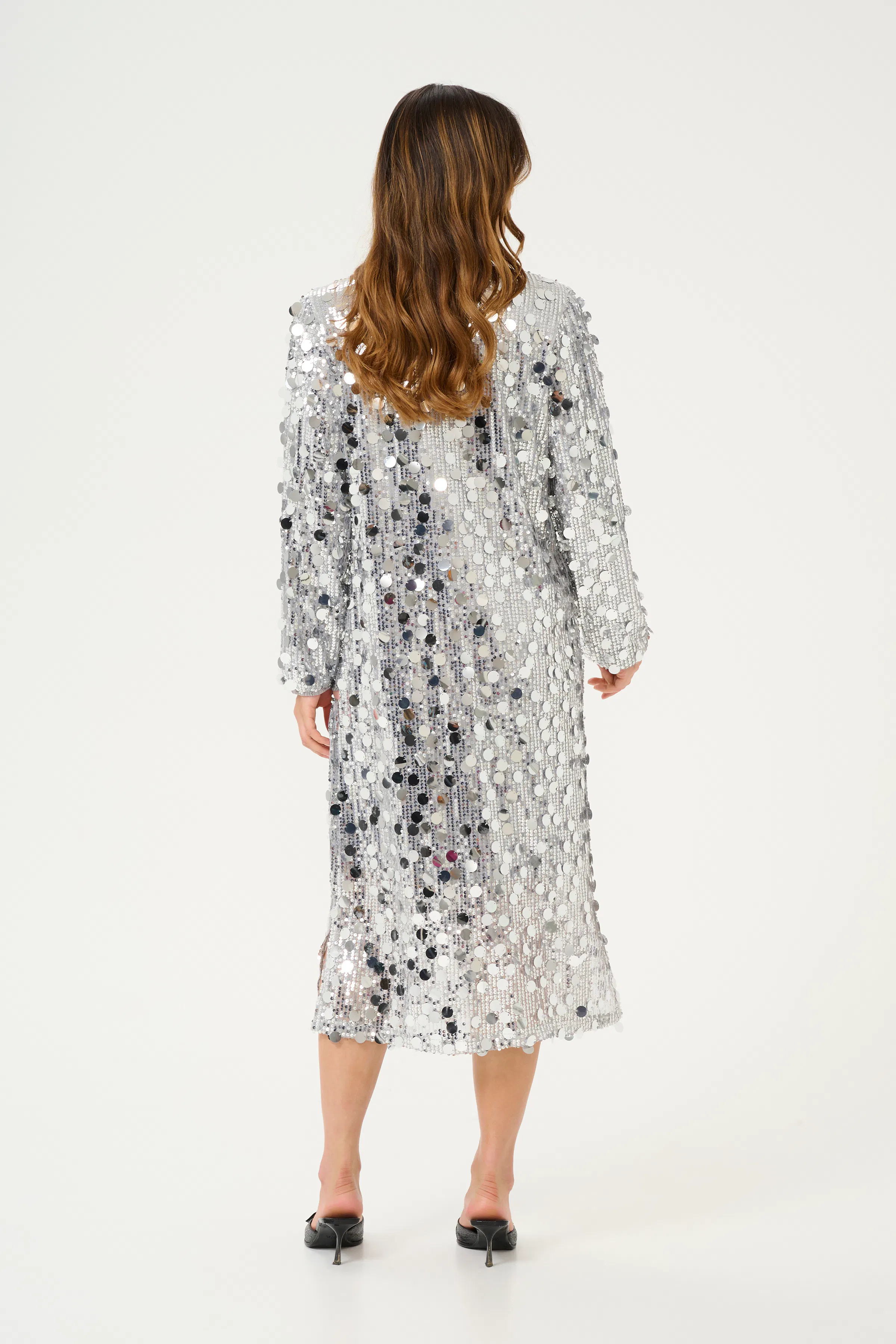 CRShine Paillet kjole LOOKBOOK BACK 10612981-106679