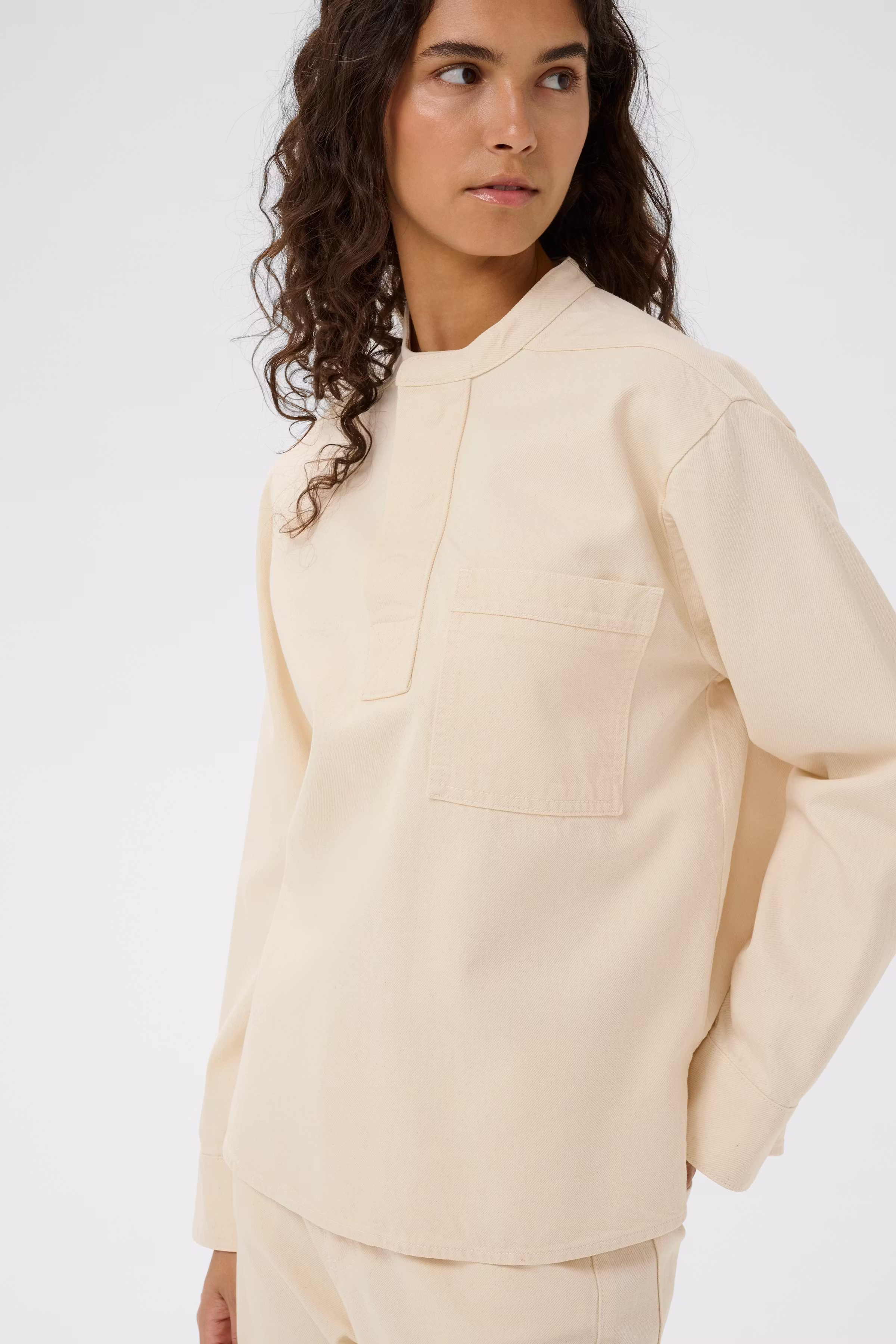 DILYSIW Denim Hemd LOOKBOOK DETAIL 30112325-1108091