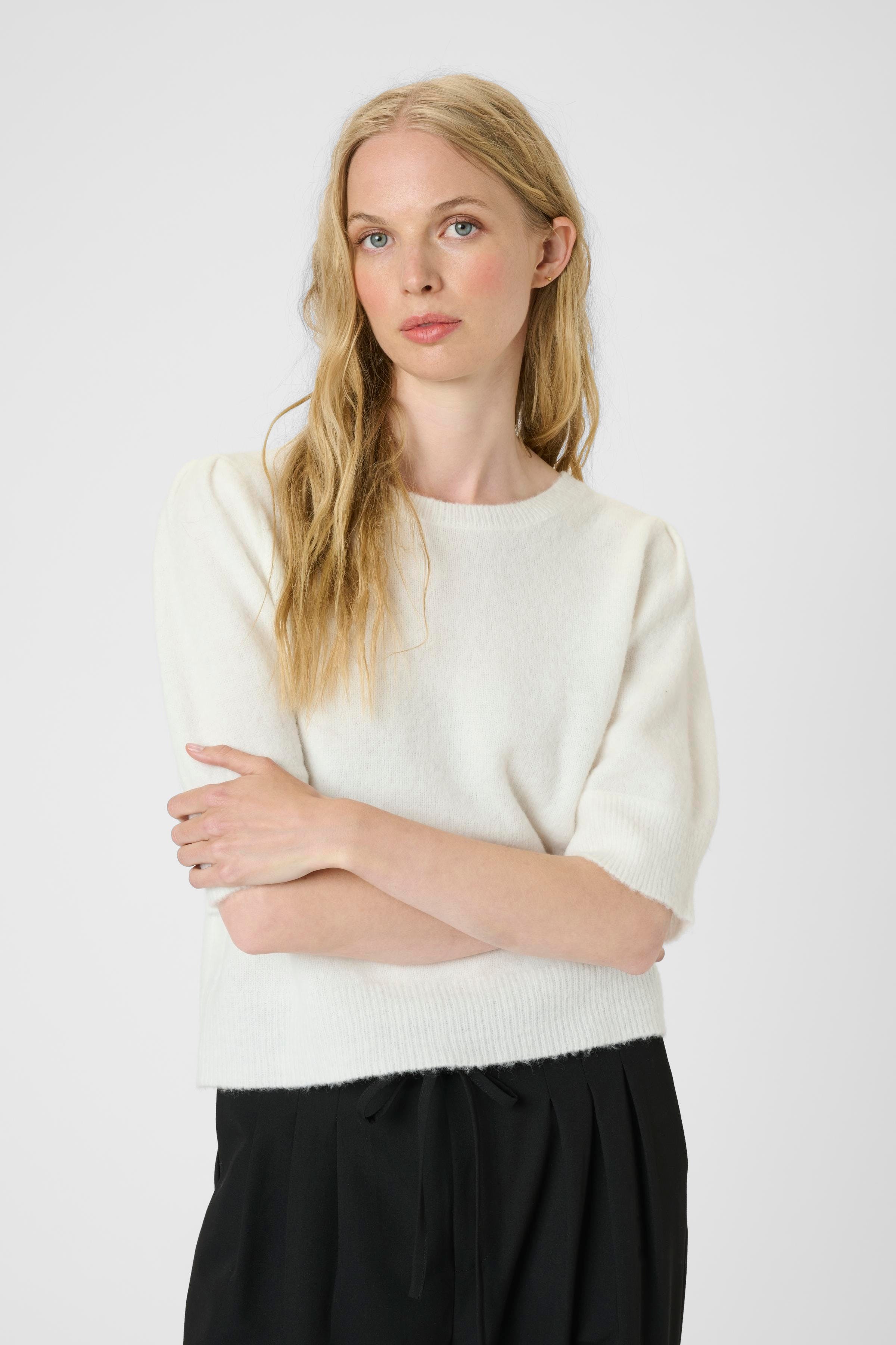 KBNoabelle Striktrøje LOOKBOOK FRONT 10105079-110103